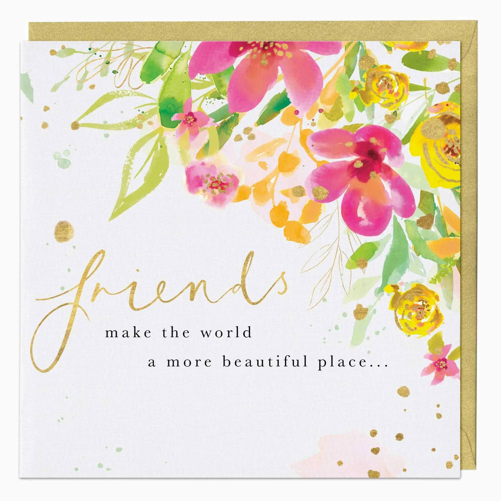 Just To Say*Whistlefish Blooms Of Friendship Card