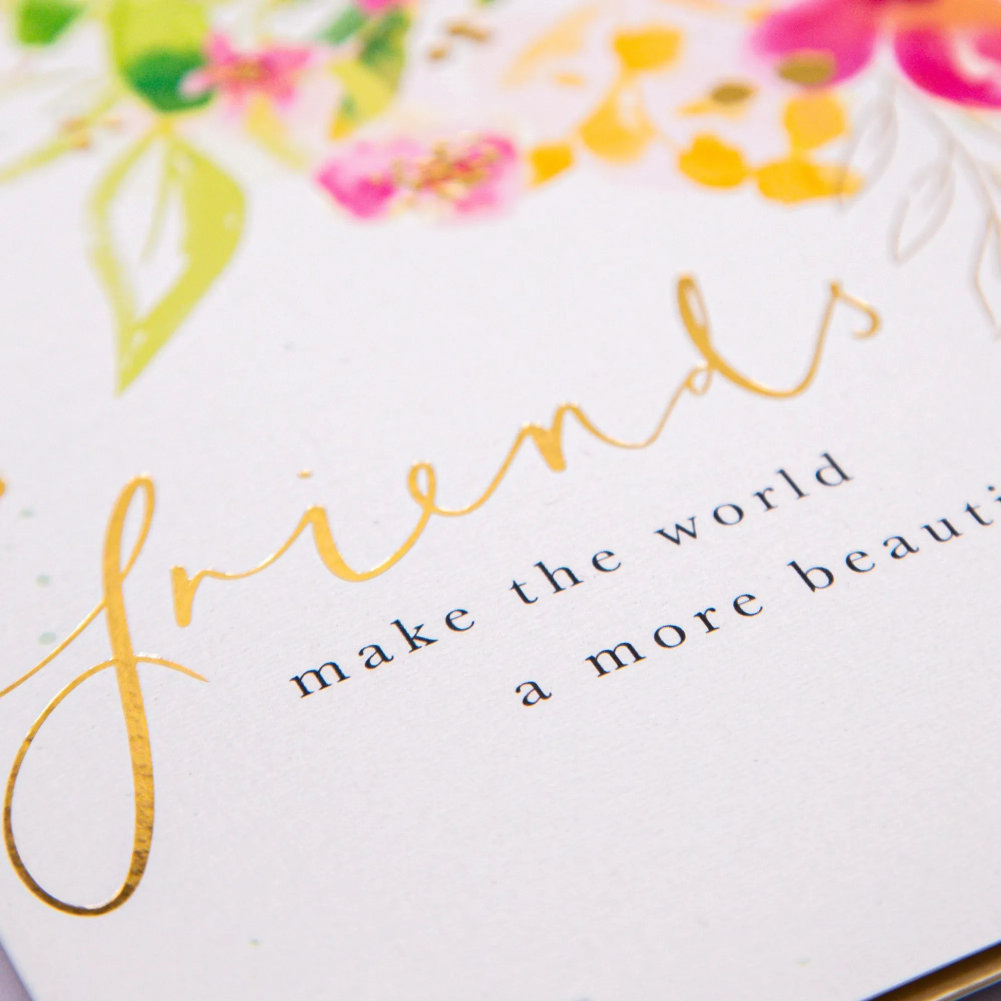 Just To Say*Whistlefish Blooms Of Friendship Card