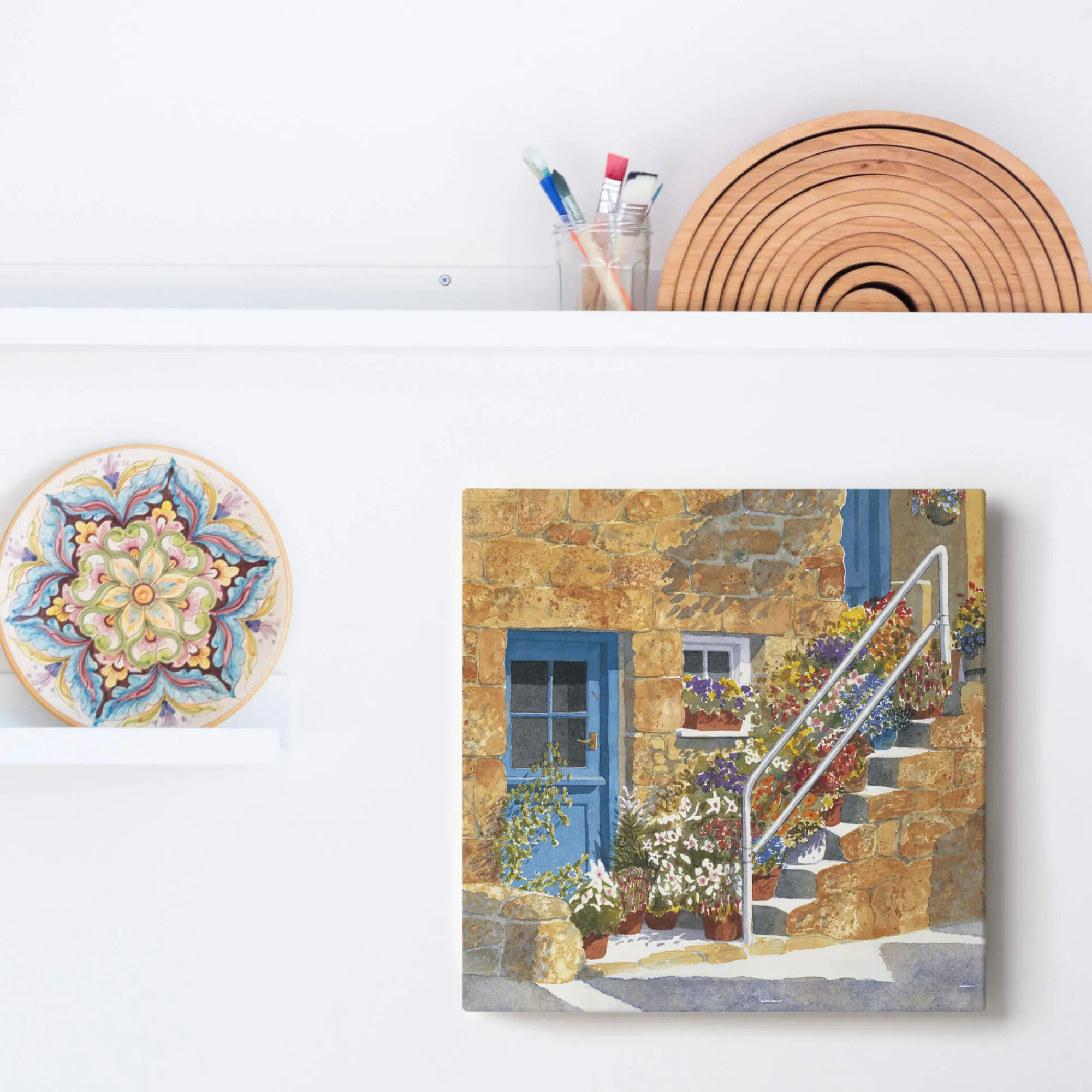 Canvas*Whistlefish Blue Door Canvas
