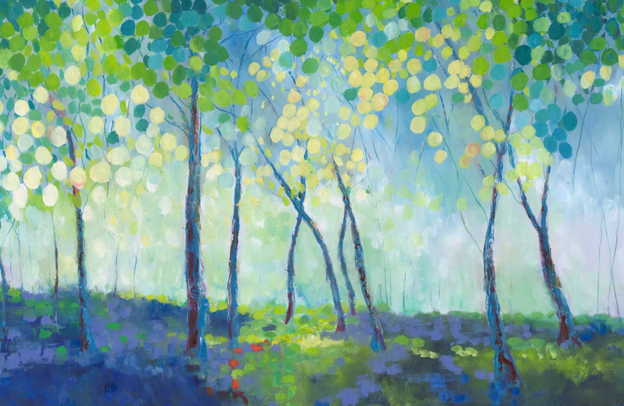 Unframed Prints*Whistlefish Bluebell Wood Large Art Print