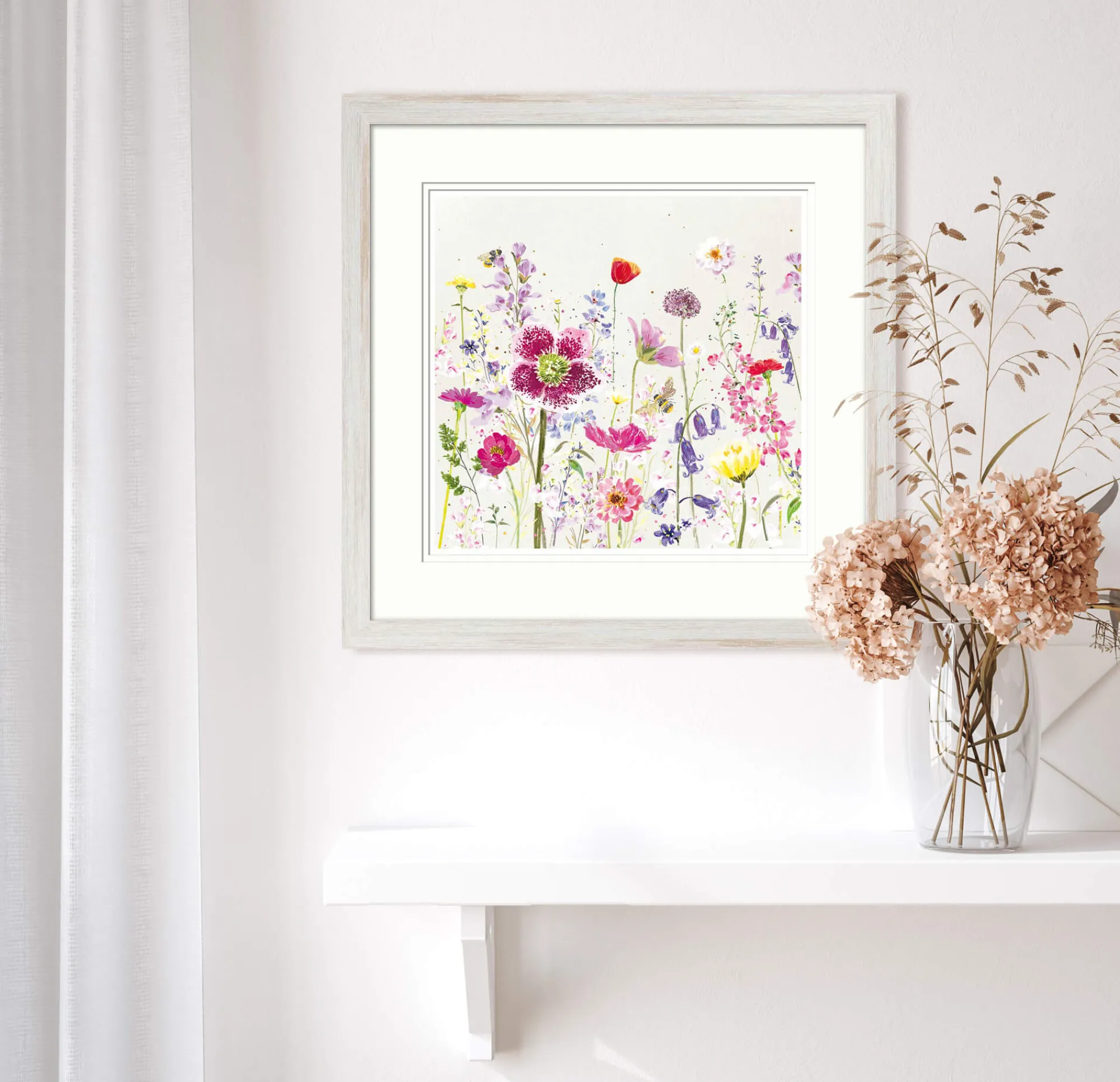 Unframed Prints*Whistlefish Bluebells Small Art Print