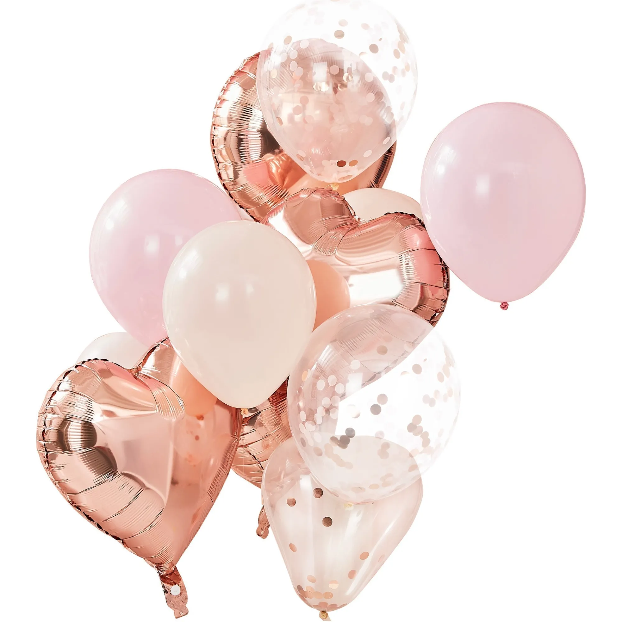 Decorations|Balloons*Whistlefish Blush And Rose Gold Balloons