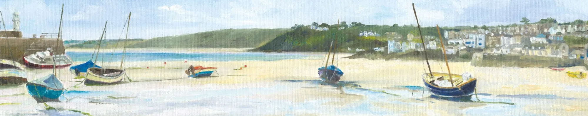 Unframed Prints*Whistlefish Boats At Low Water Art Print