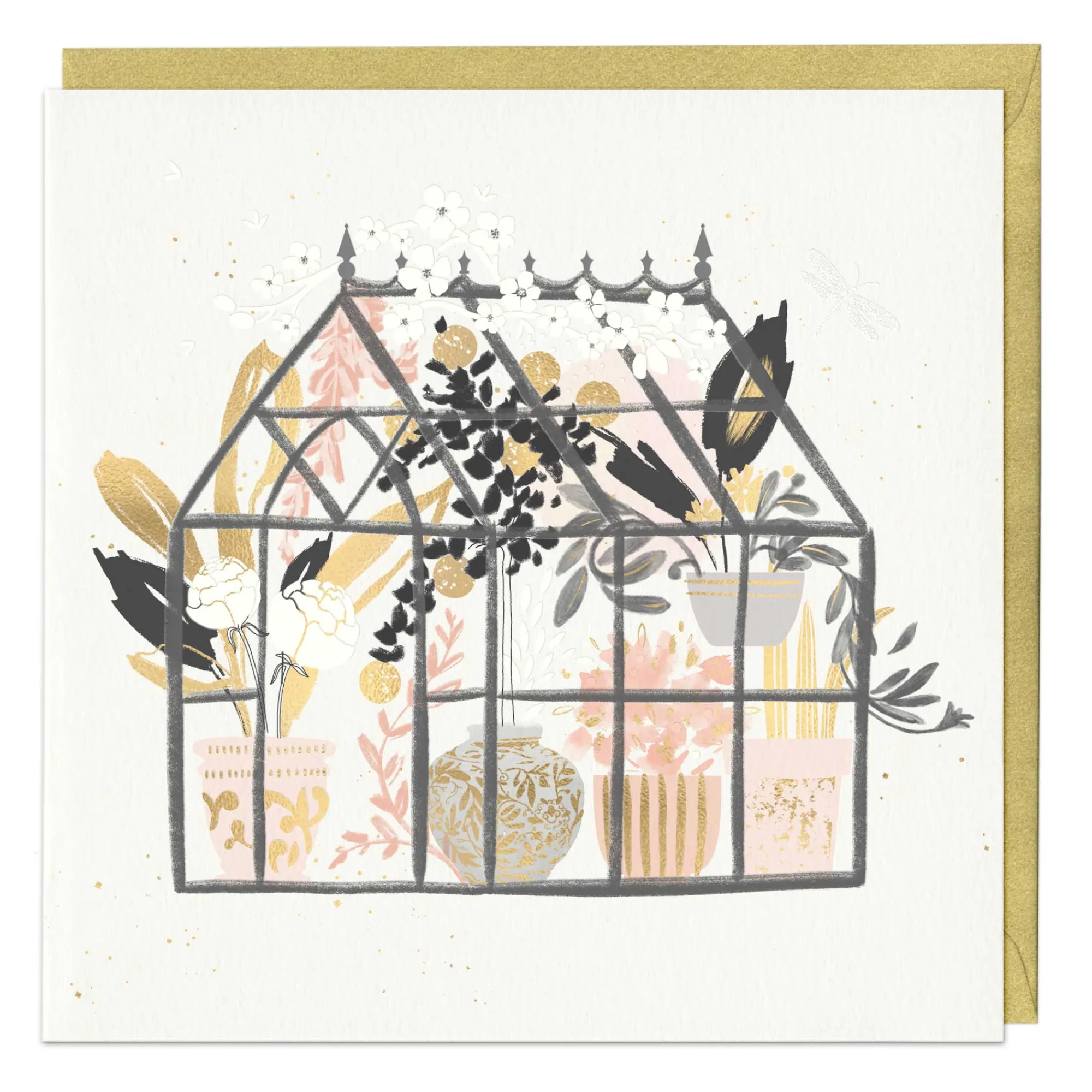 New Home|Leaving & Retirement*Whistlefish Botanical Serenity Luxury Card