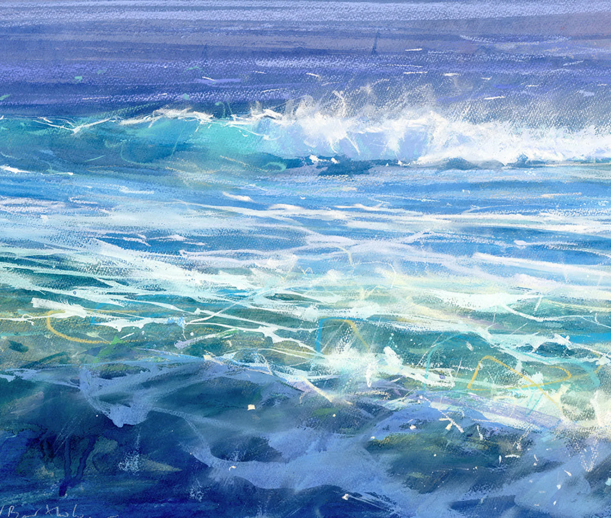 Unframed Prints*Whistlefish Breaker On The Reef Art Print