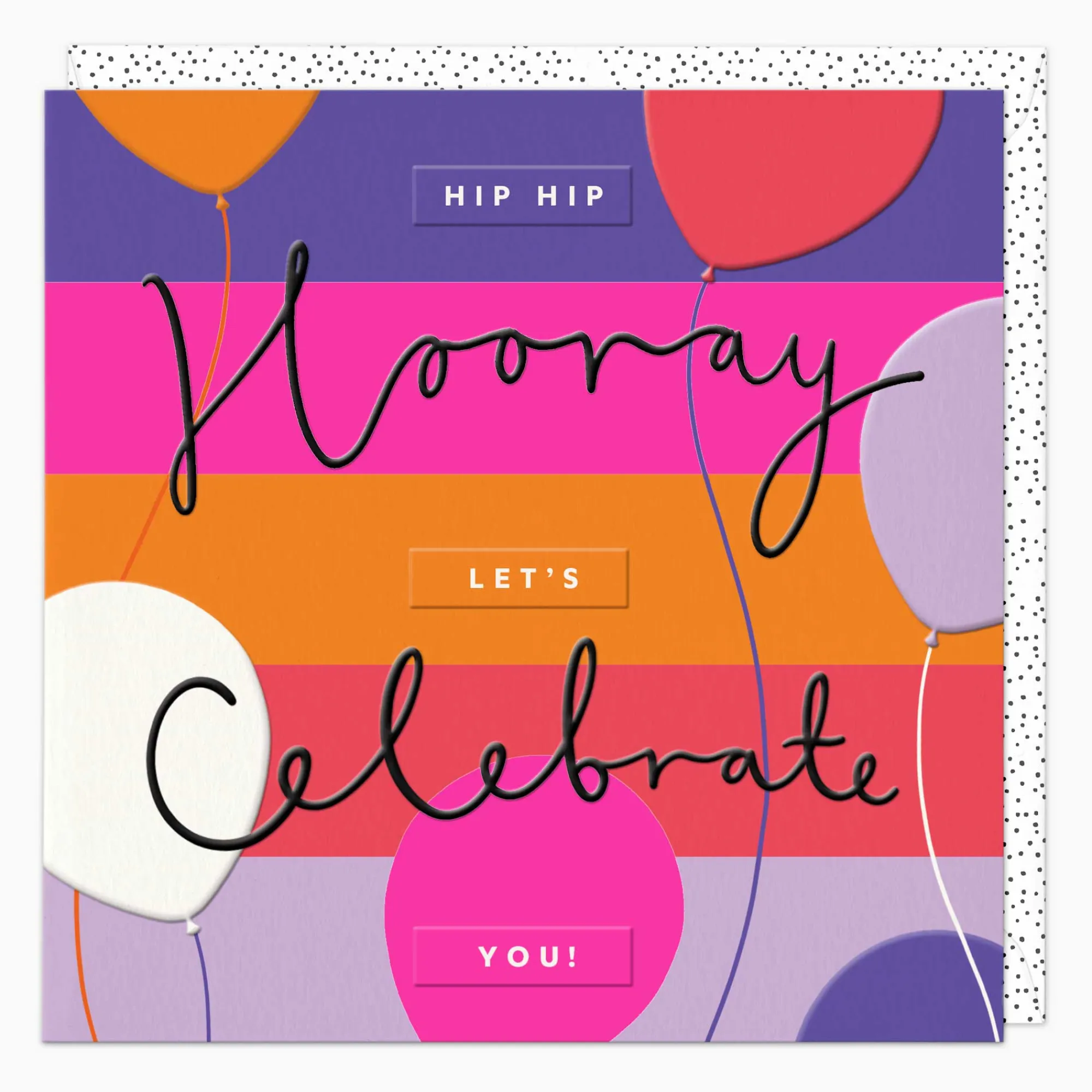 Celebration|Birthday*Whistlefish Bright Ballons Celebrate Card