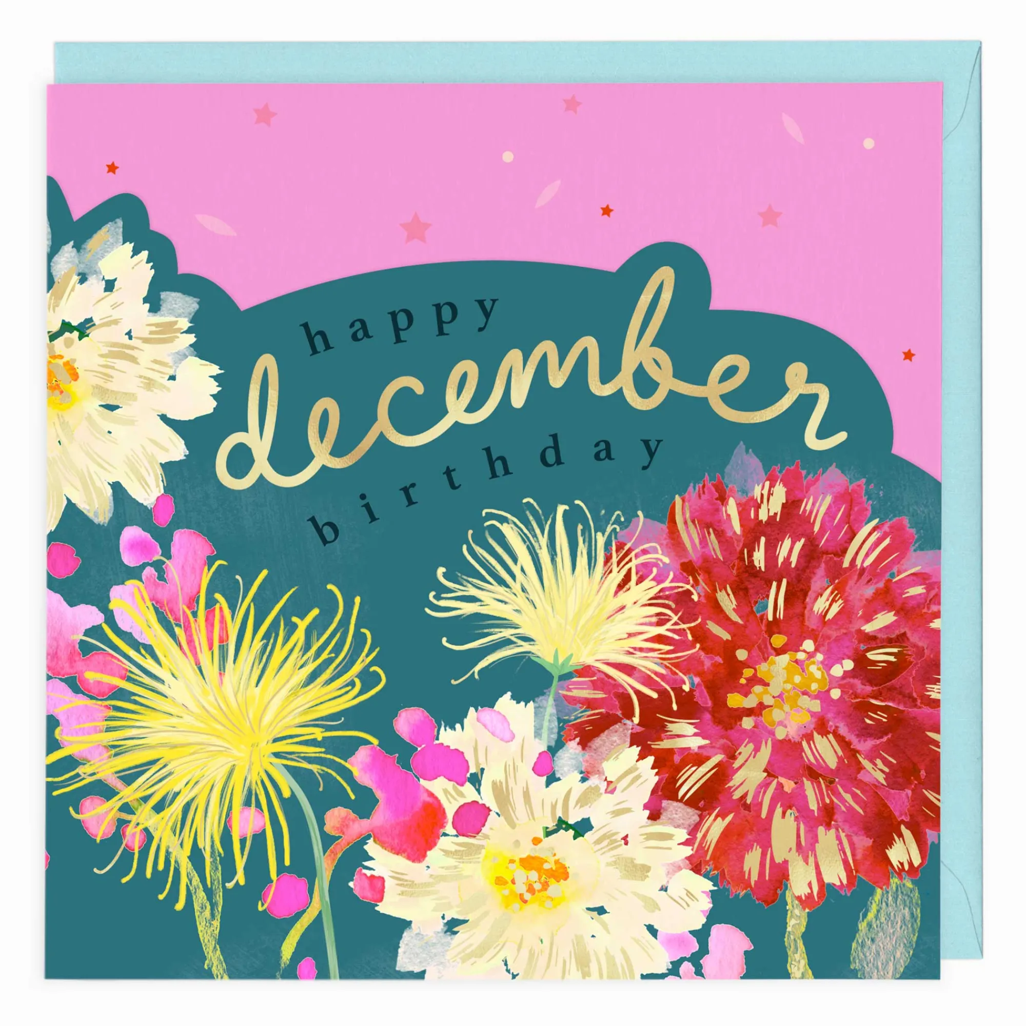 Birthday|Birthday*Whistlefish Bright Summer December Birthday Card