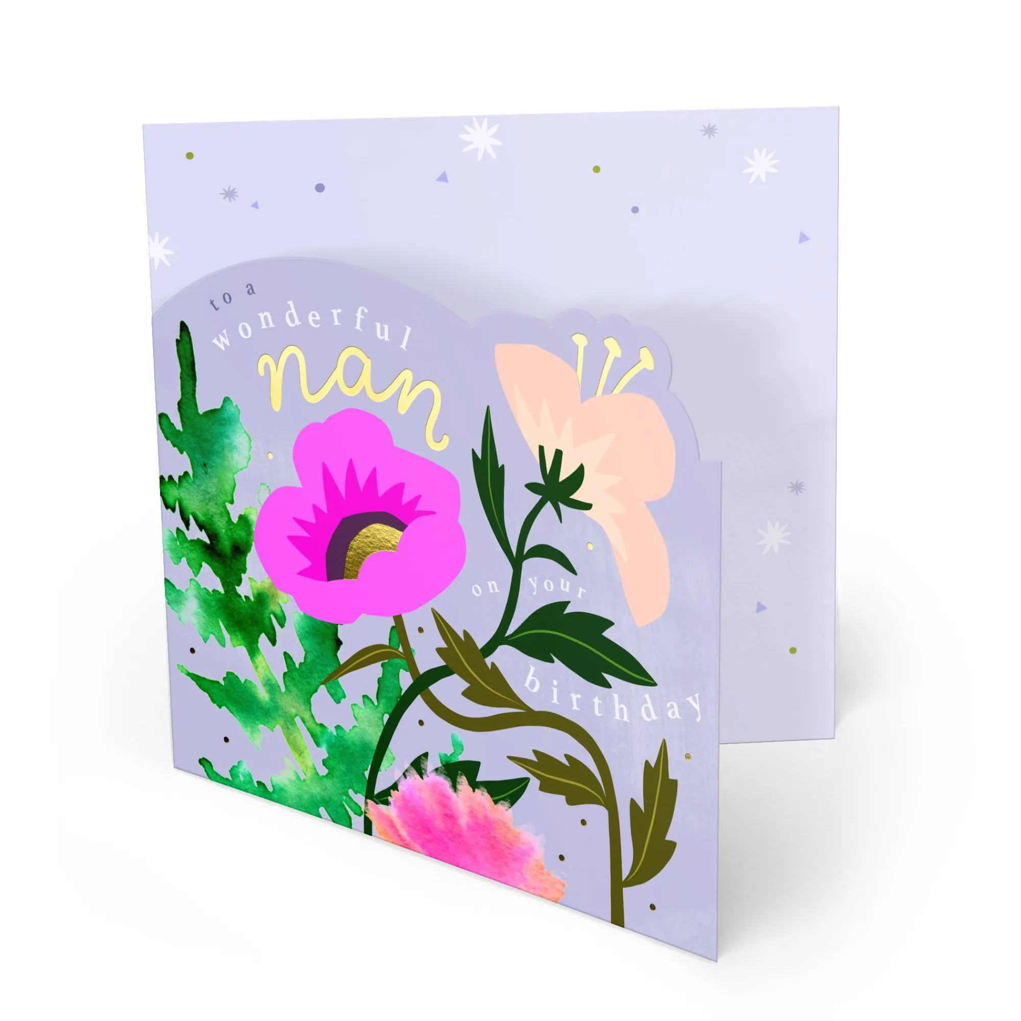 Birthday|Birthday*Whistlefish Bright Summer Floral Birthday Card