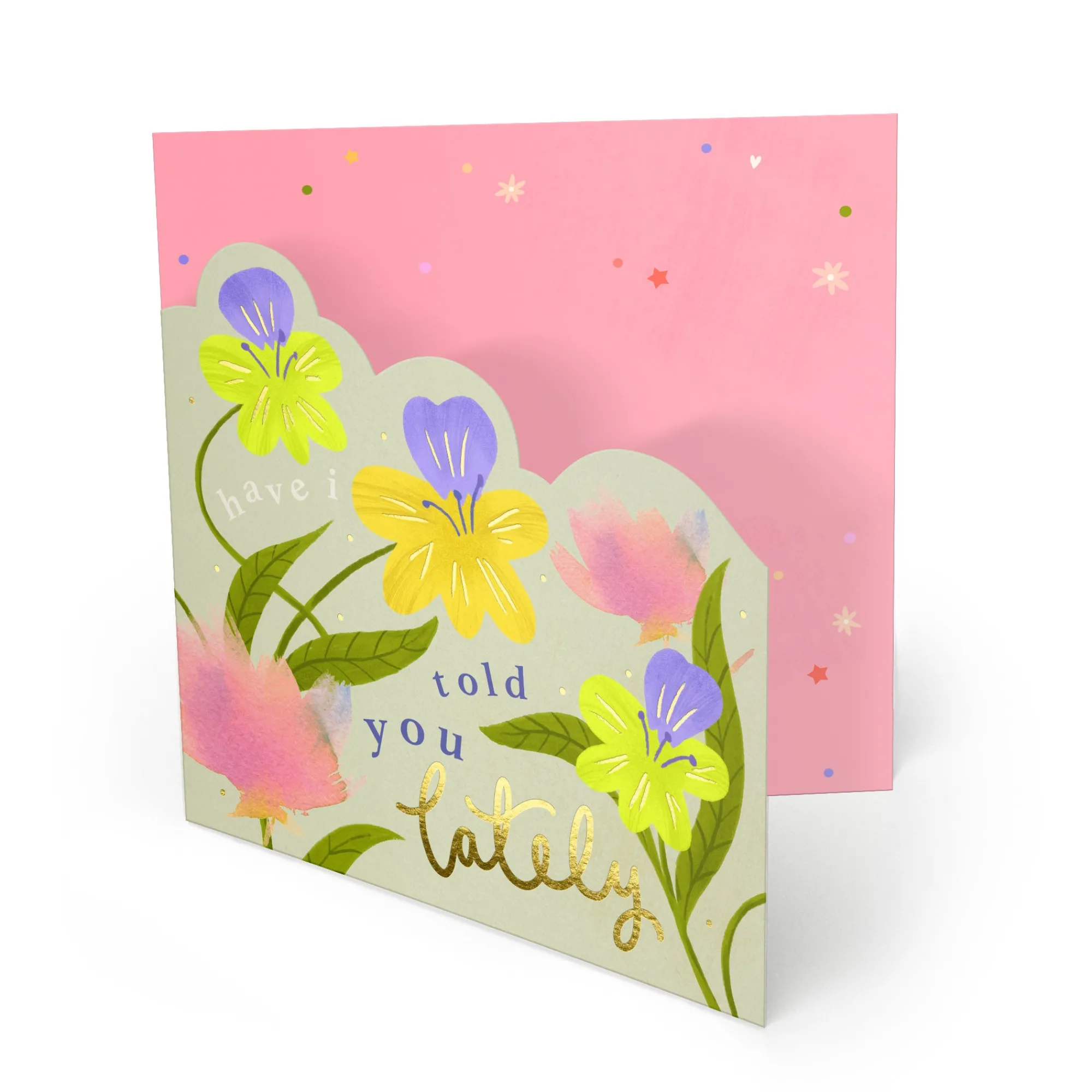 Just To Say|For Her*Whistlefish Bright Summer Floral Card