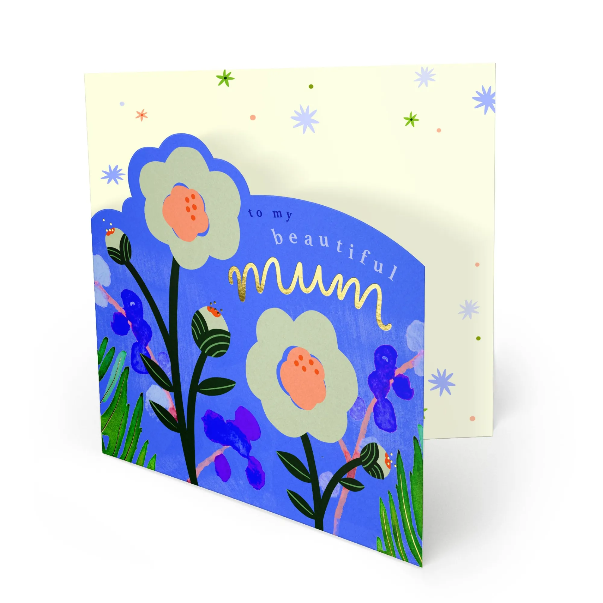 Birthday|Birthday*Whistlefish Bright Summer Floral Mum Card