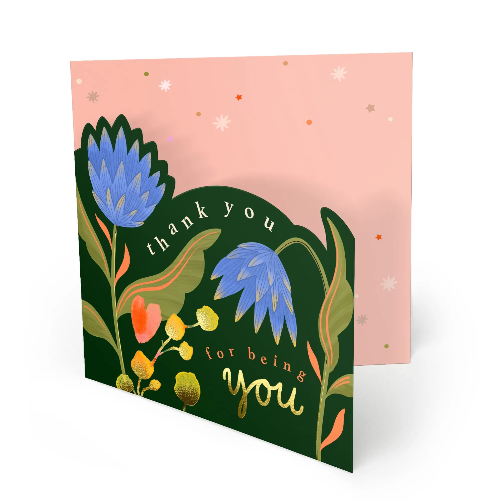 Thank You|For Her*Whistlefish Bright Summer Floral Thank You Card