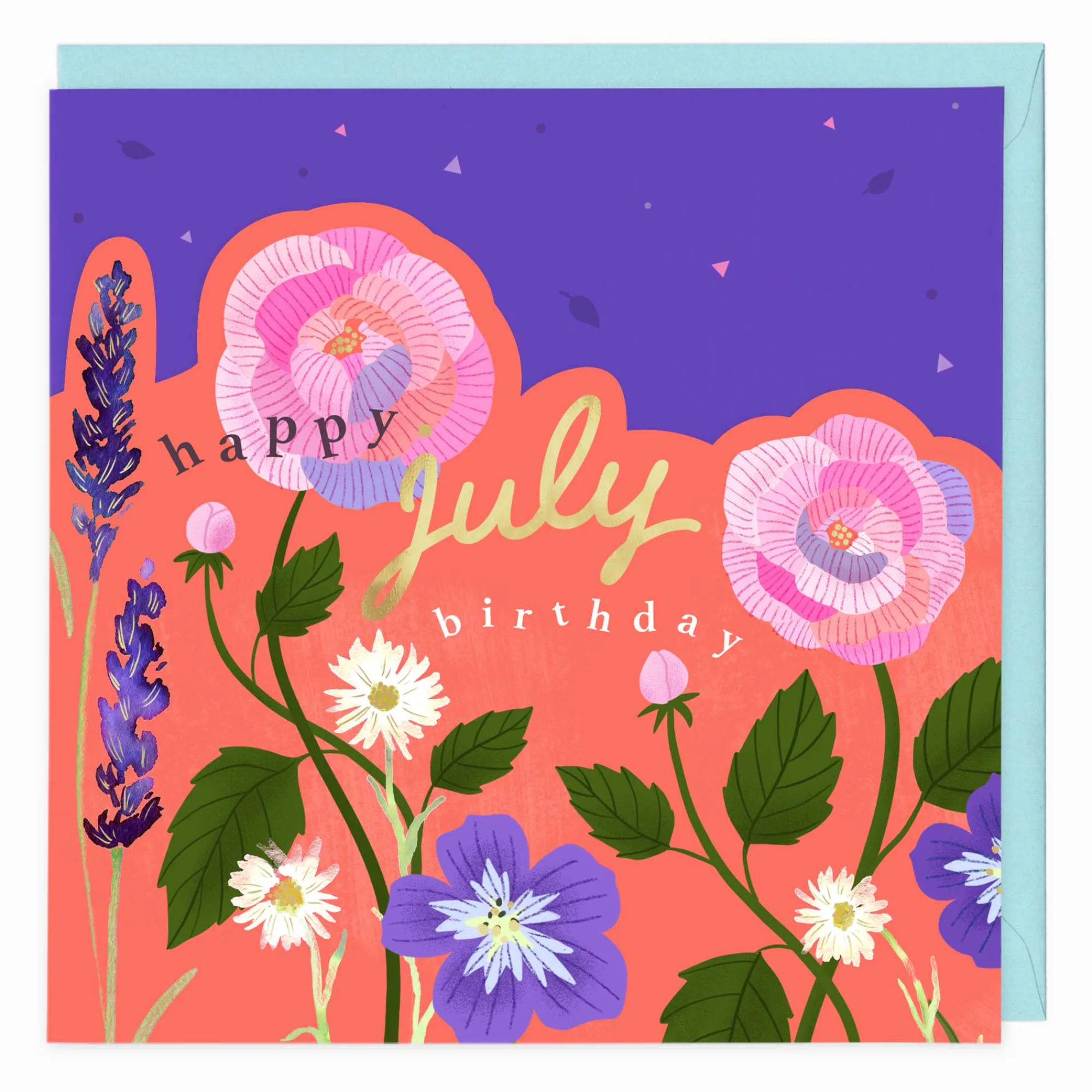 Birthday|Birthday*Whistlefish Bright Summer July Birthday Card