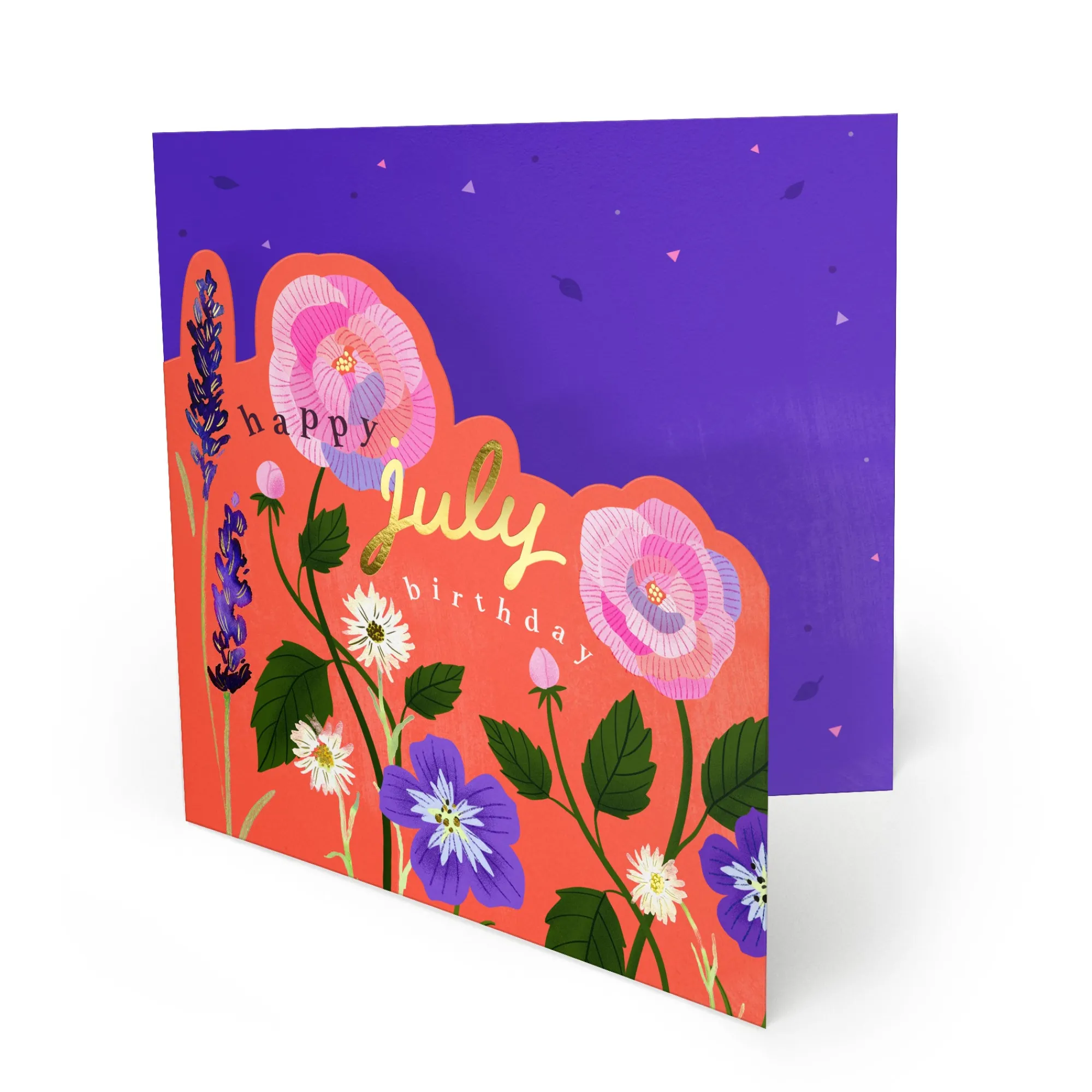 Birthday|Birthday*Whistlefish Bright Summer July Birthday Card