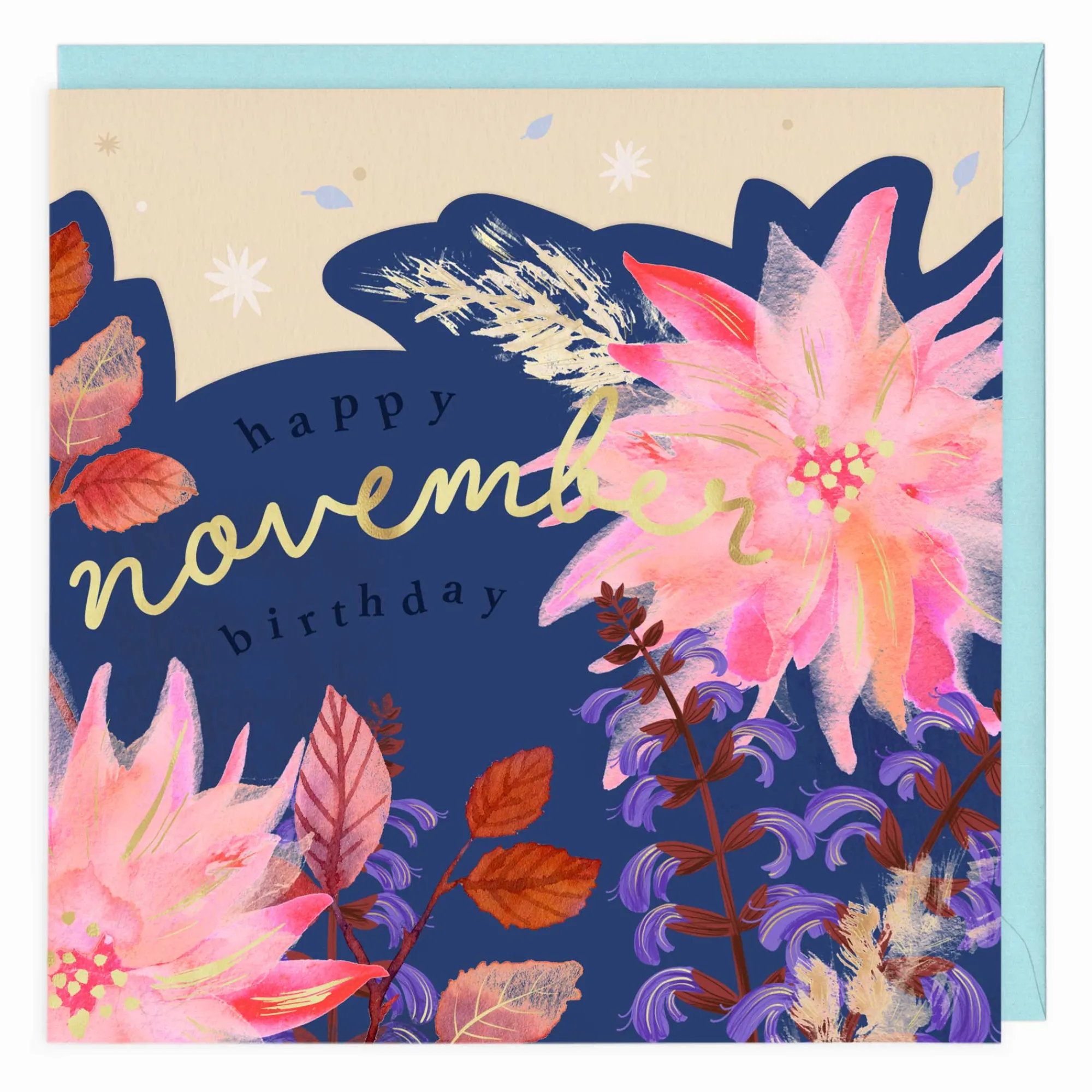 Birthday|Birthday*Whistlefish Bright Summer November Birthday Card
