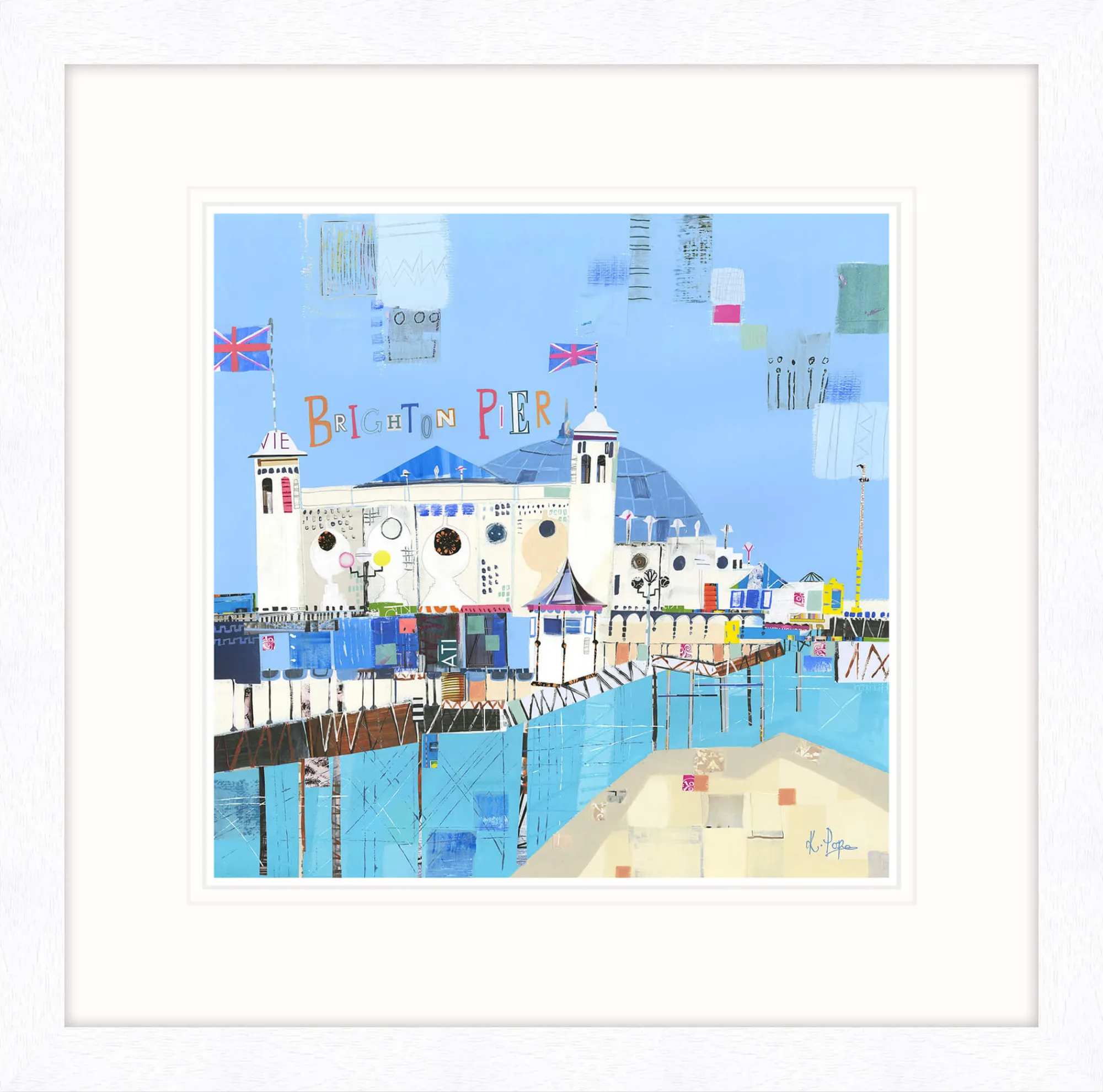 Framed Prints*Whistlefish Brighton Pier Framed Print