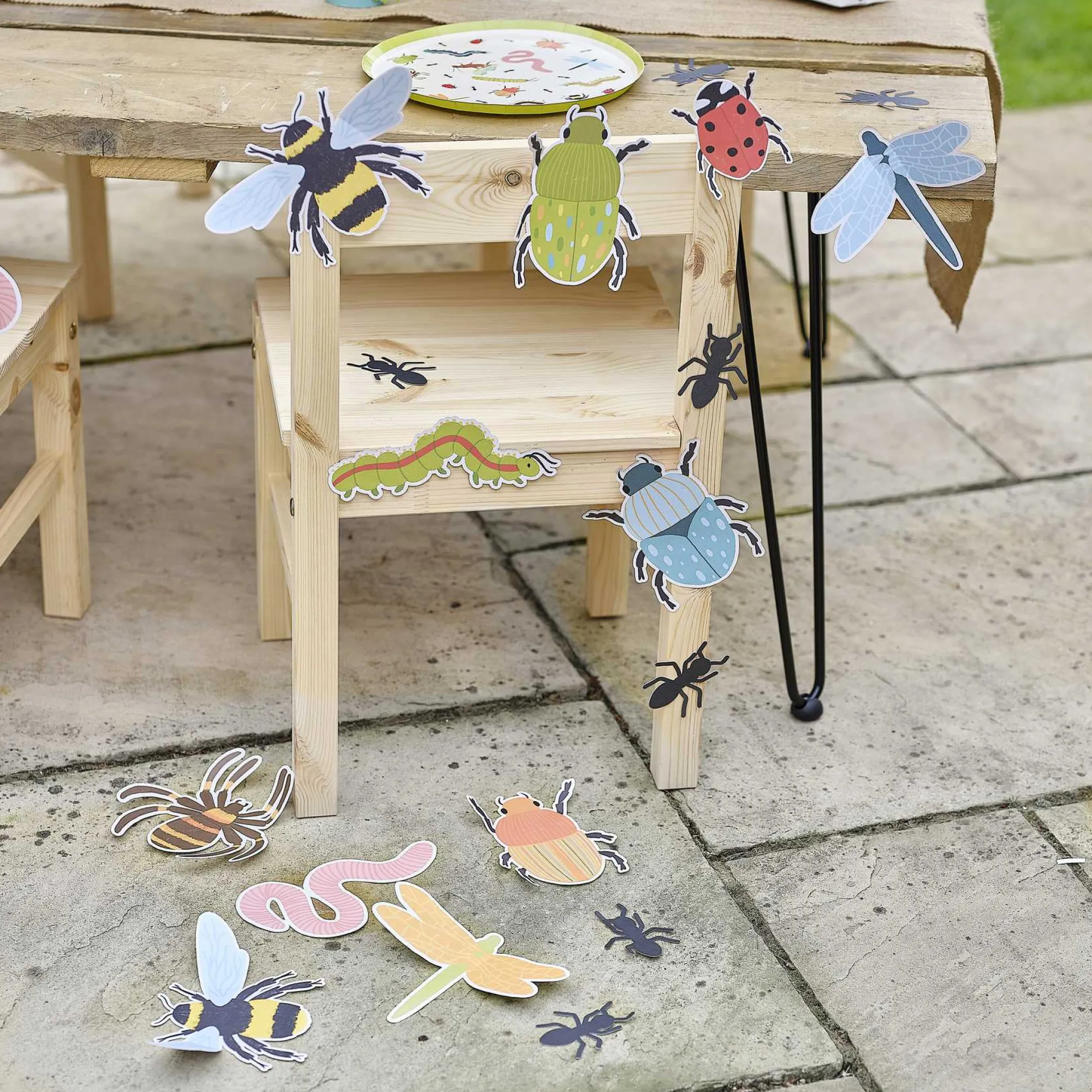 Birthday|Animal*Whistlefish Bug Party Wall Decorations