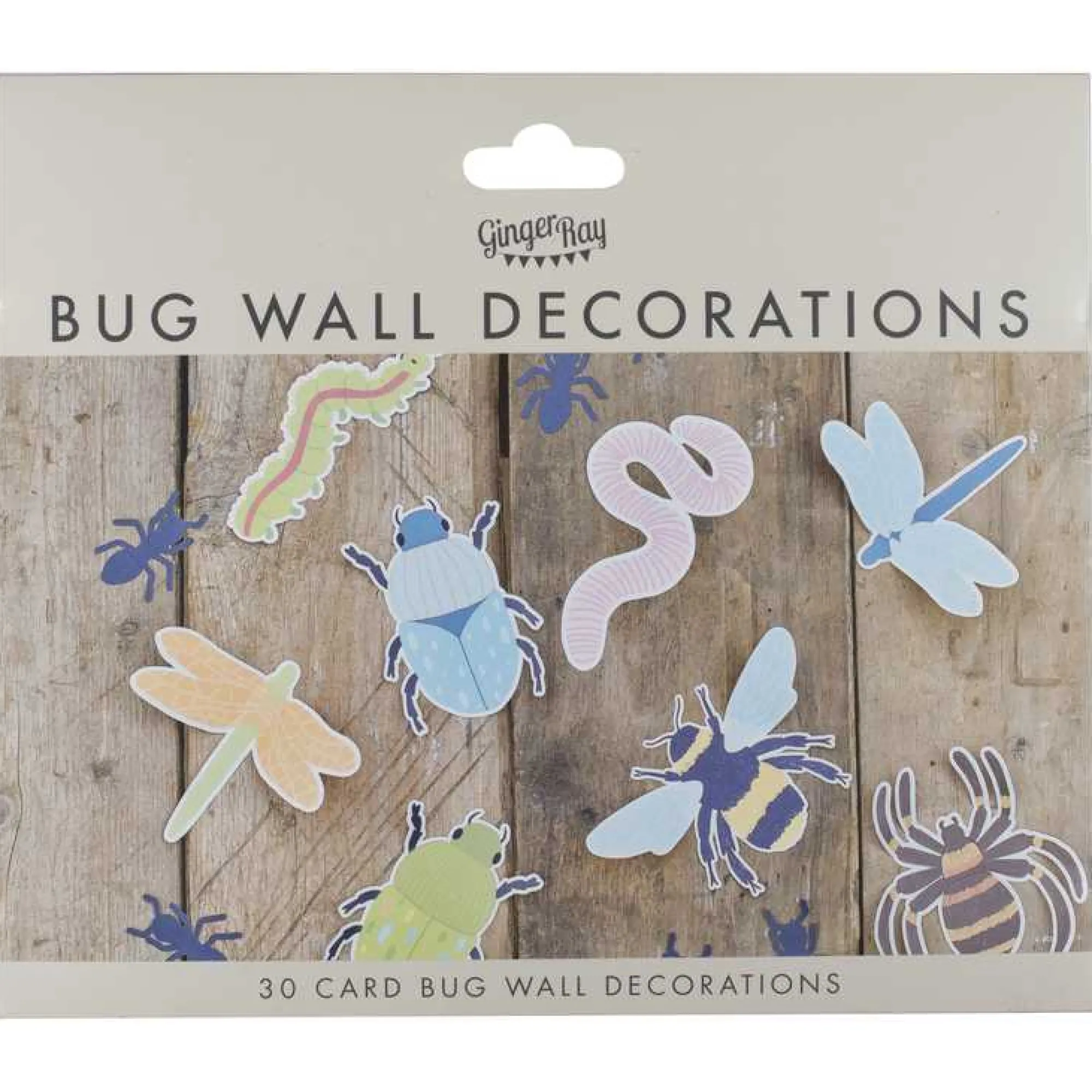 Birthday|Animal*Whistlefish Bug Party Wall Decorations
