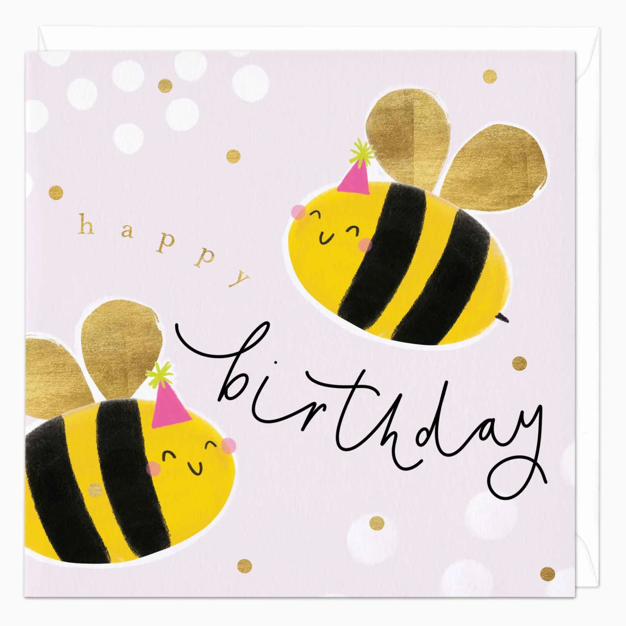 Birthday|For Children*Whistlefish Bumbling Bees Birthday Card