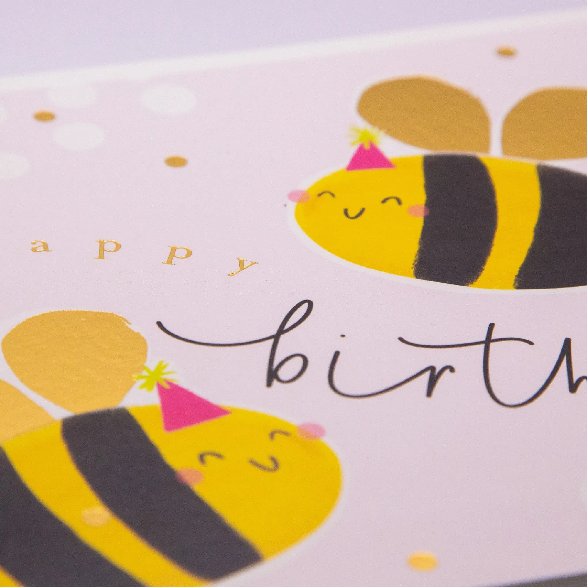 Birthday|For Children*Whistlefish Bumbling Bees Birthday Card