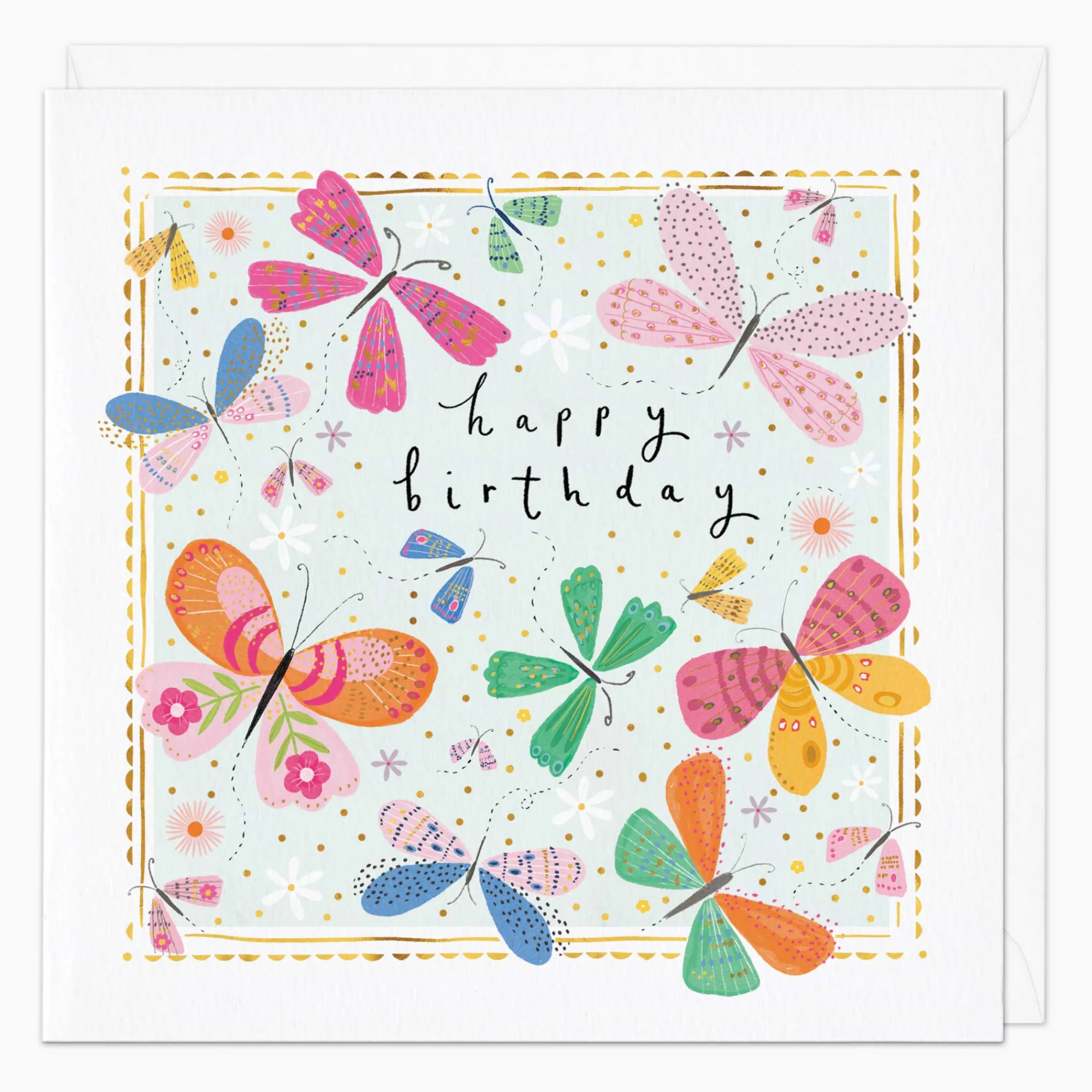 Birthday|For Children*Whistlefish Butterflies Birthday Card