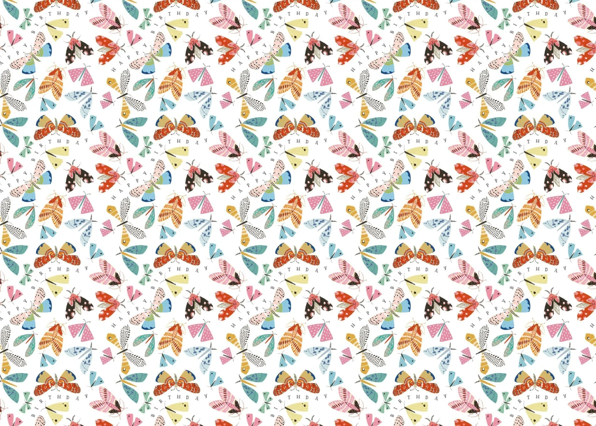 Gift Wrap|Birthday*Whistlefish Butterfly Wrapping Paper
