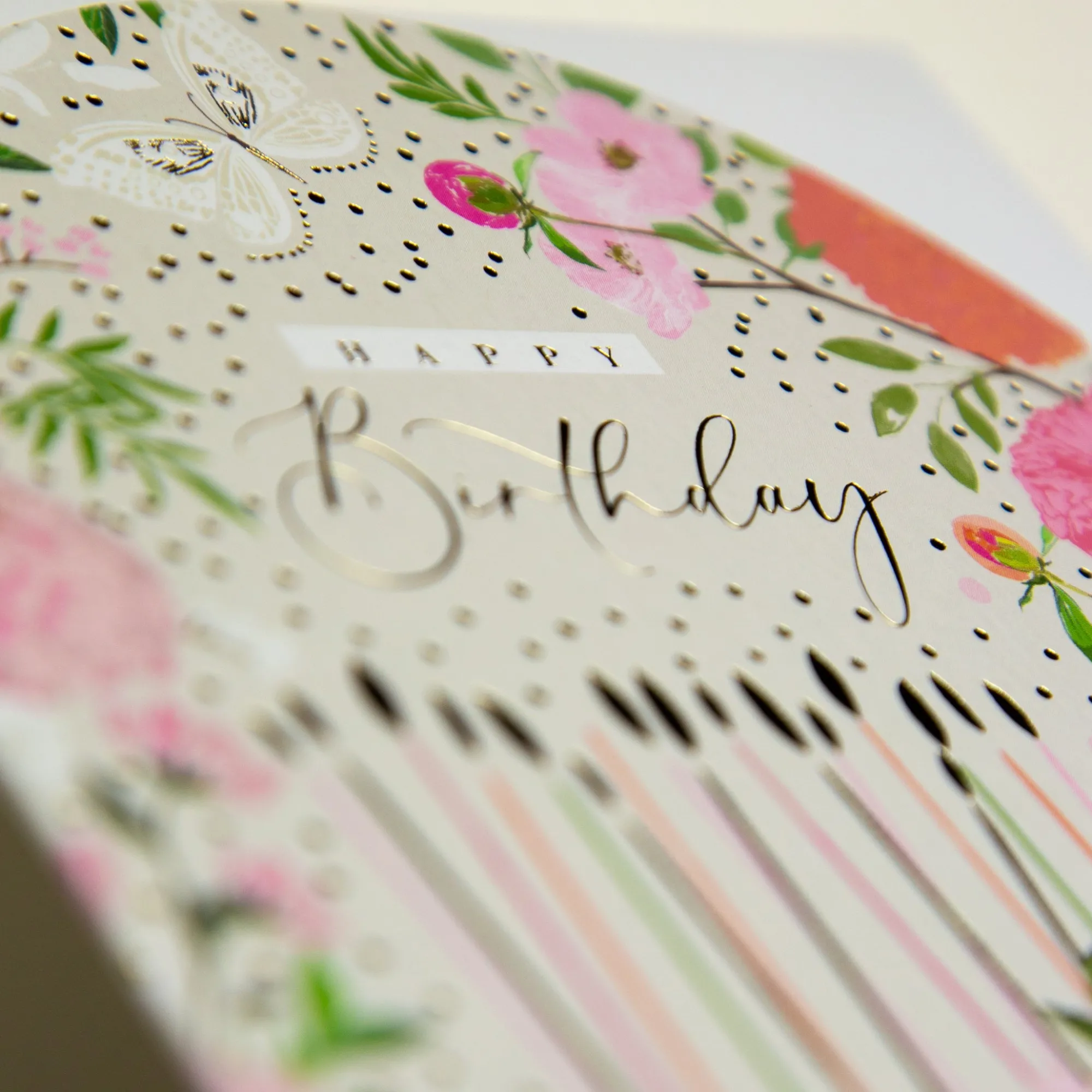Birthday|For Her*Whistlefish Cake And Flowers Birthday Card