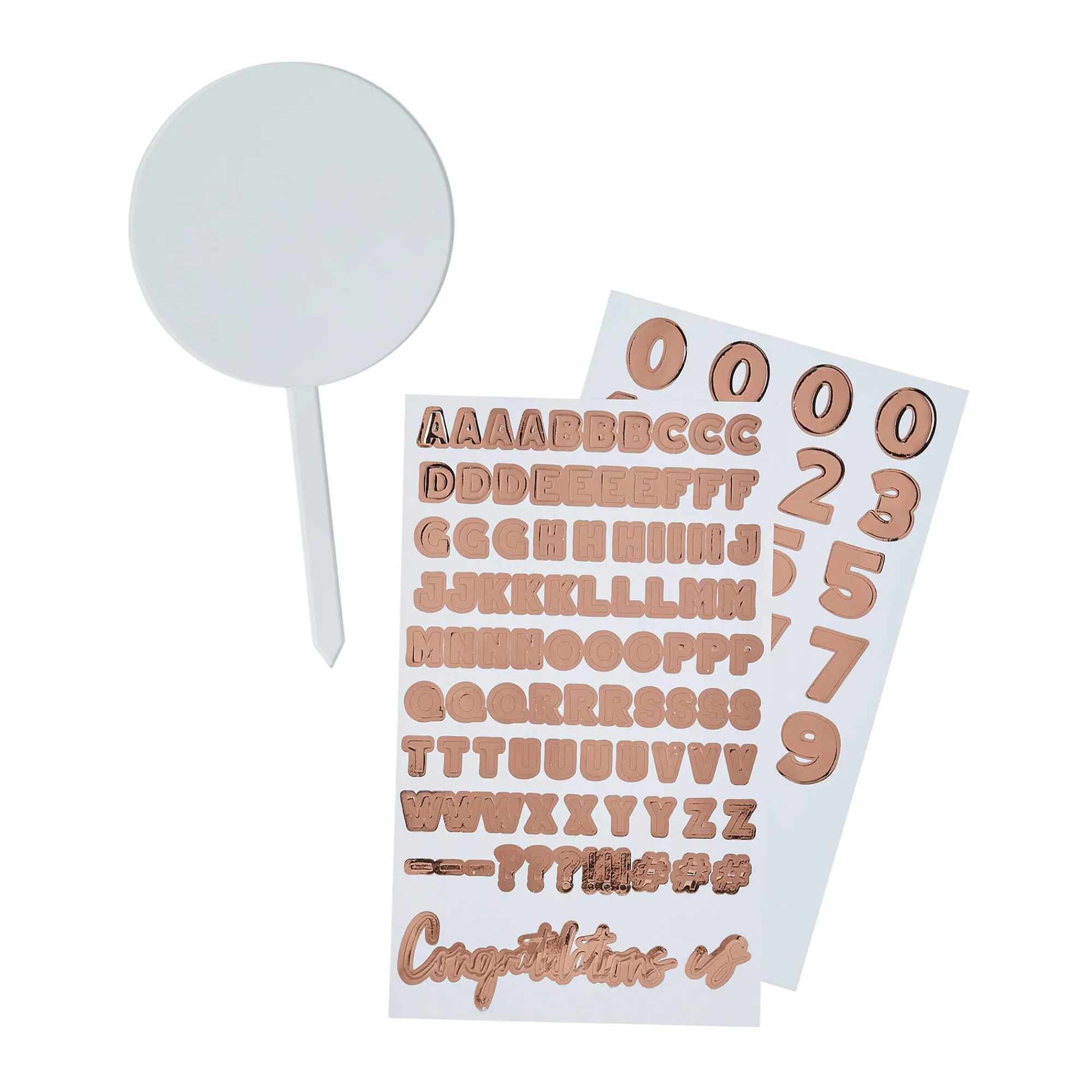 Cake Topper|Birthday*Whistlefish Cake Topper 2 Stickers Sheets