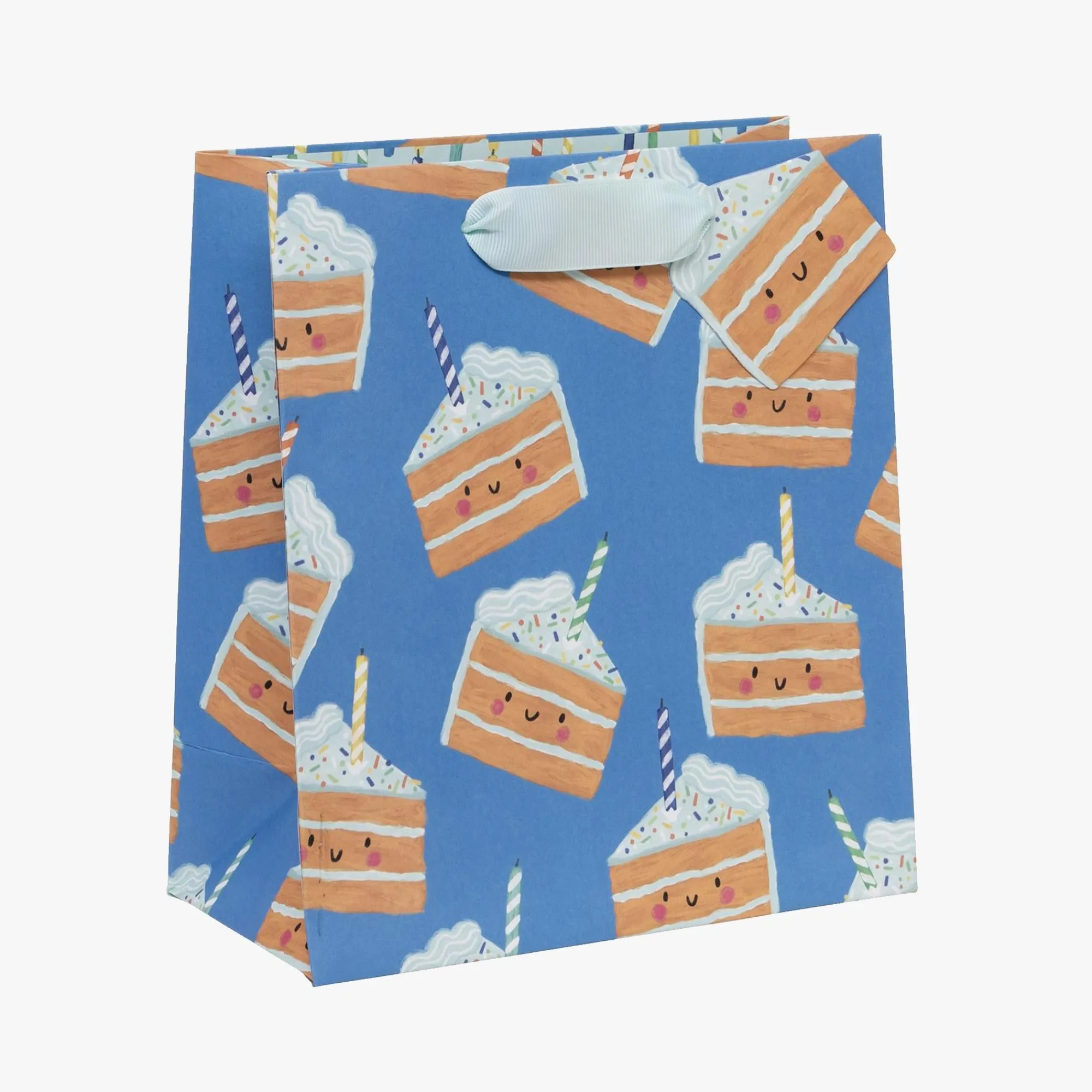 Gift Bags|Gift Bags*Whistlefish Cakey Blue Medium Gift Bag