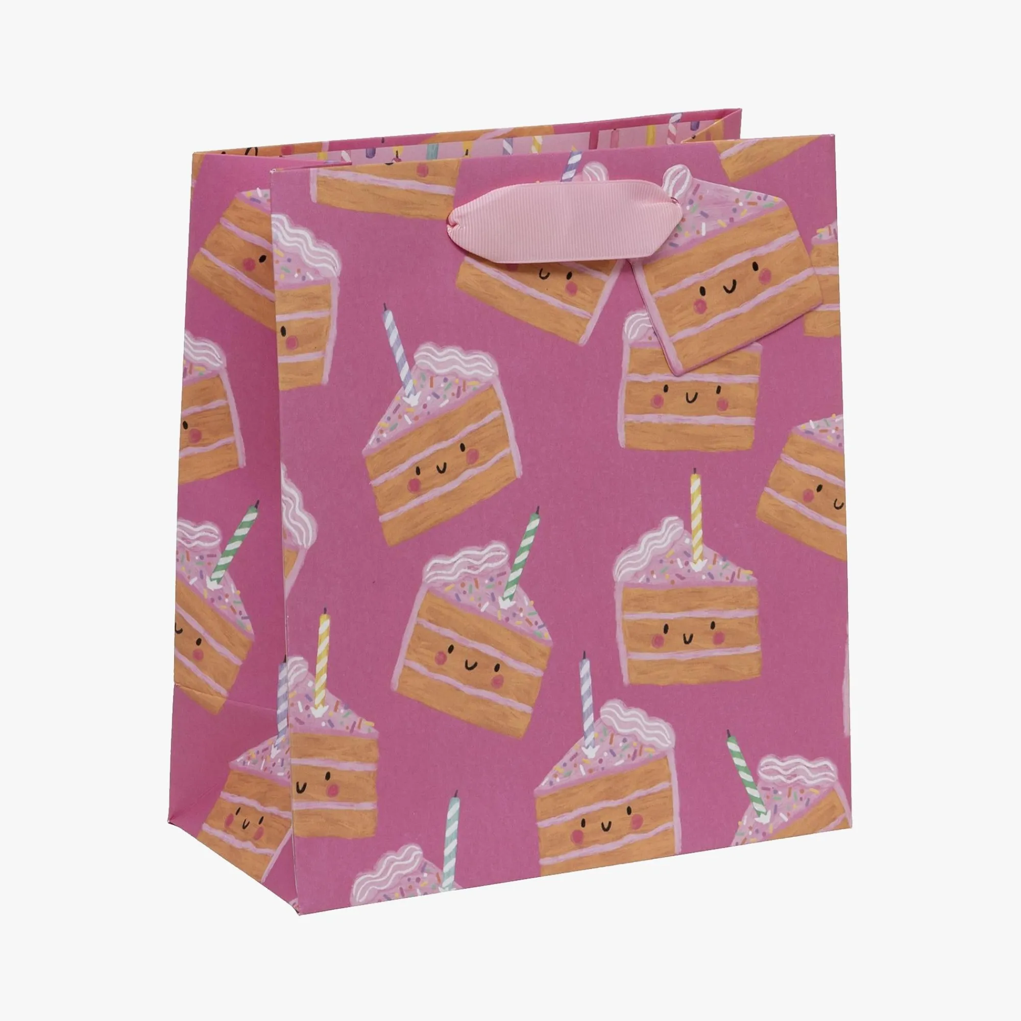 Gift Bags|Gift Bags*Whistlefish Cakey Pink Medium Gift Bag