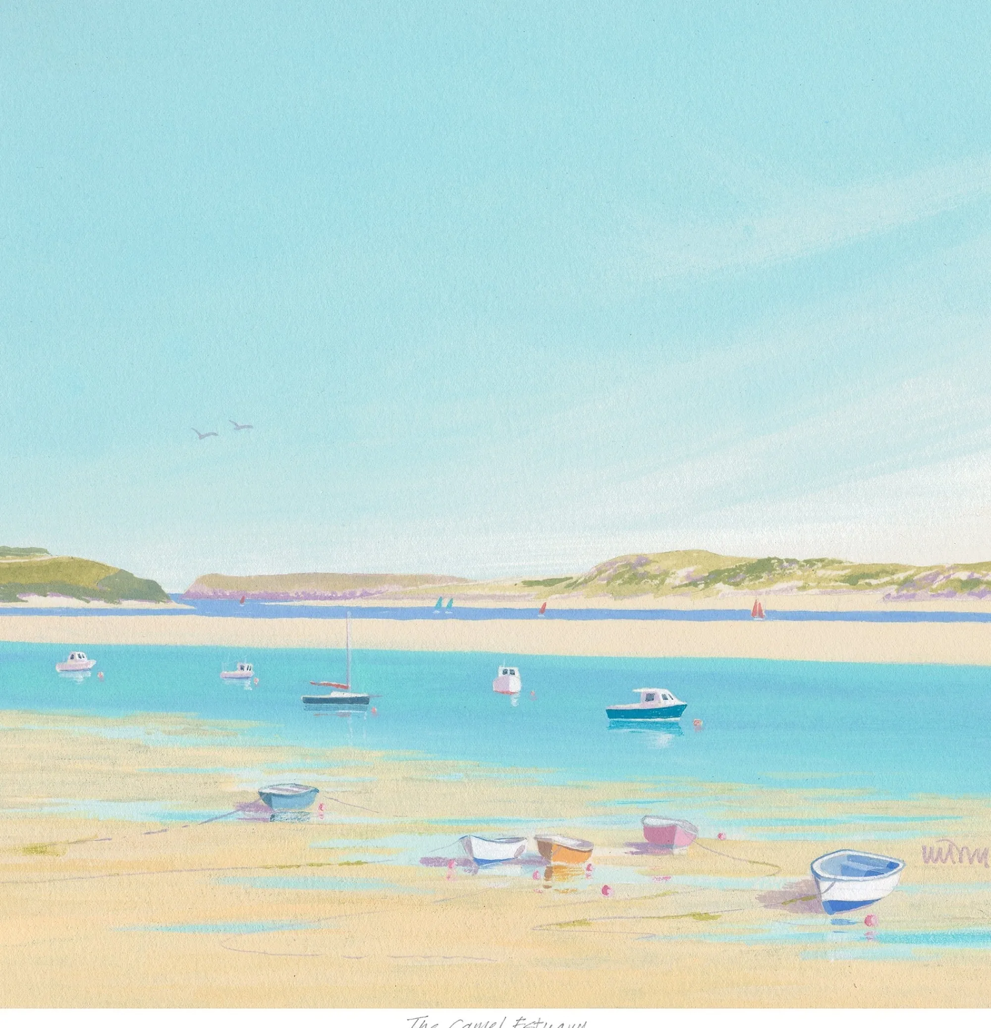 Unframed Prints*Whistlefish Camel Estuary Art Print