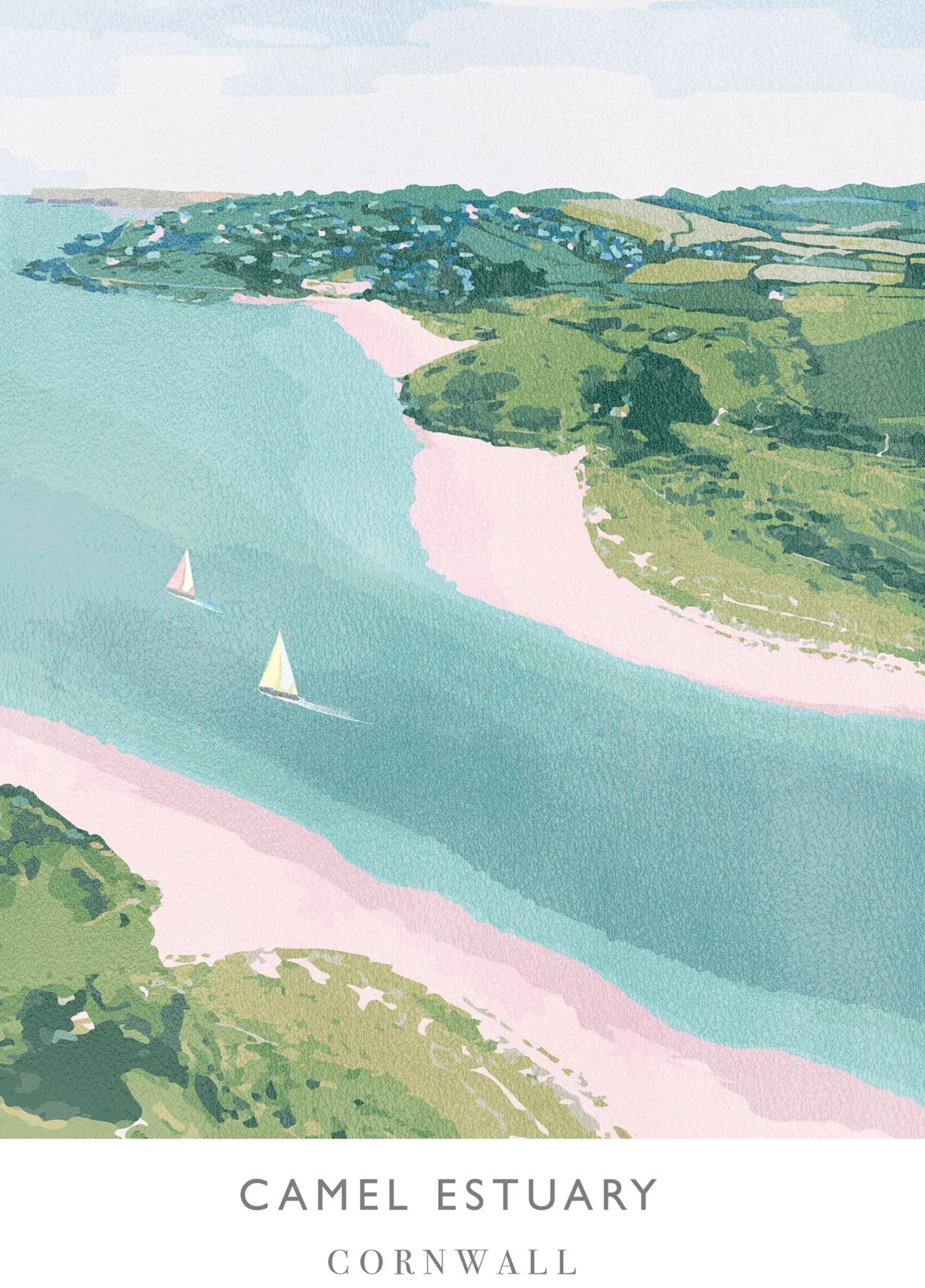 Unframed Prints*Whistlefish Camel Estuary Art Print