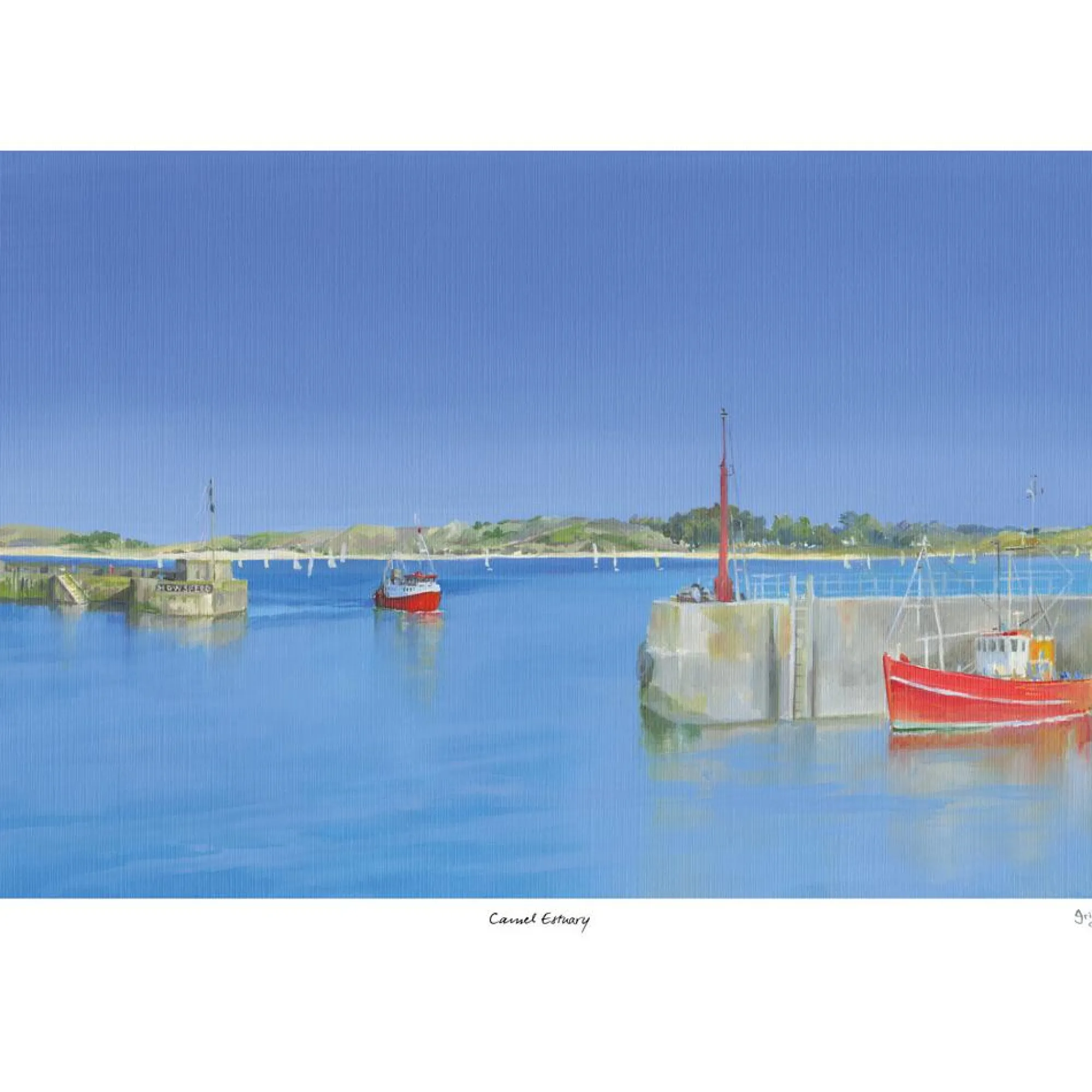 Unframed Prints*Whistlefish Camel Estuary Art Print