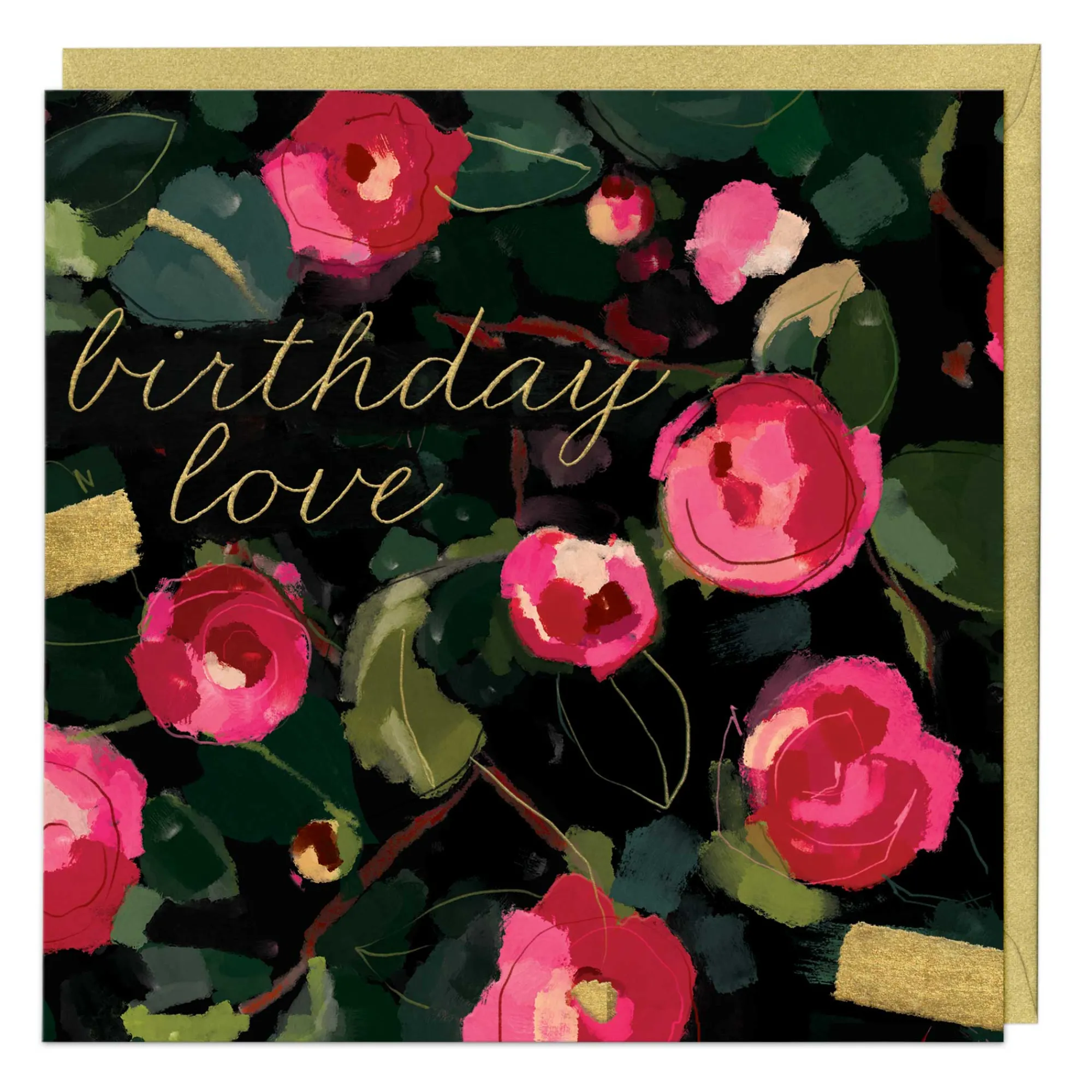 Birthday|Birthday*Whistlefish Camellia Luxury Birthday Card