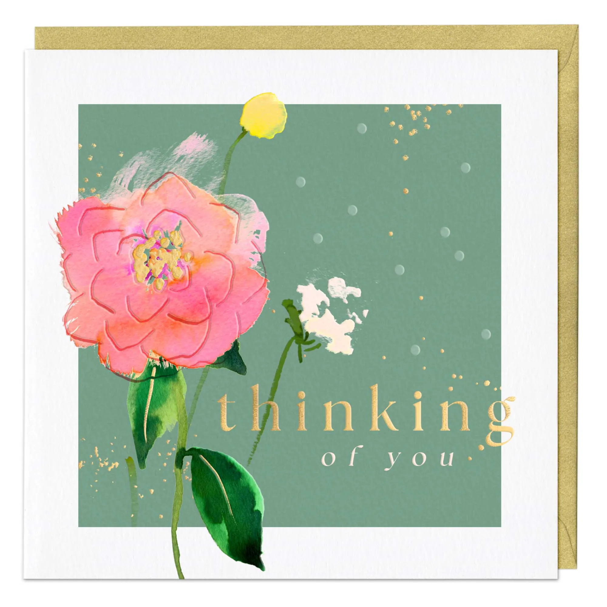 Just To Say|For Her*Whistlefish Camellia Thinking Of You Luxury Card