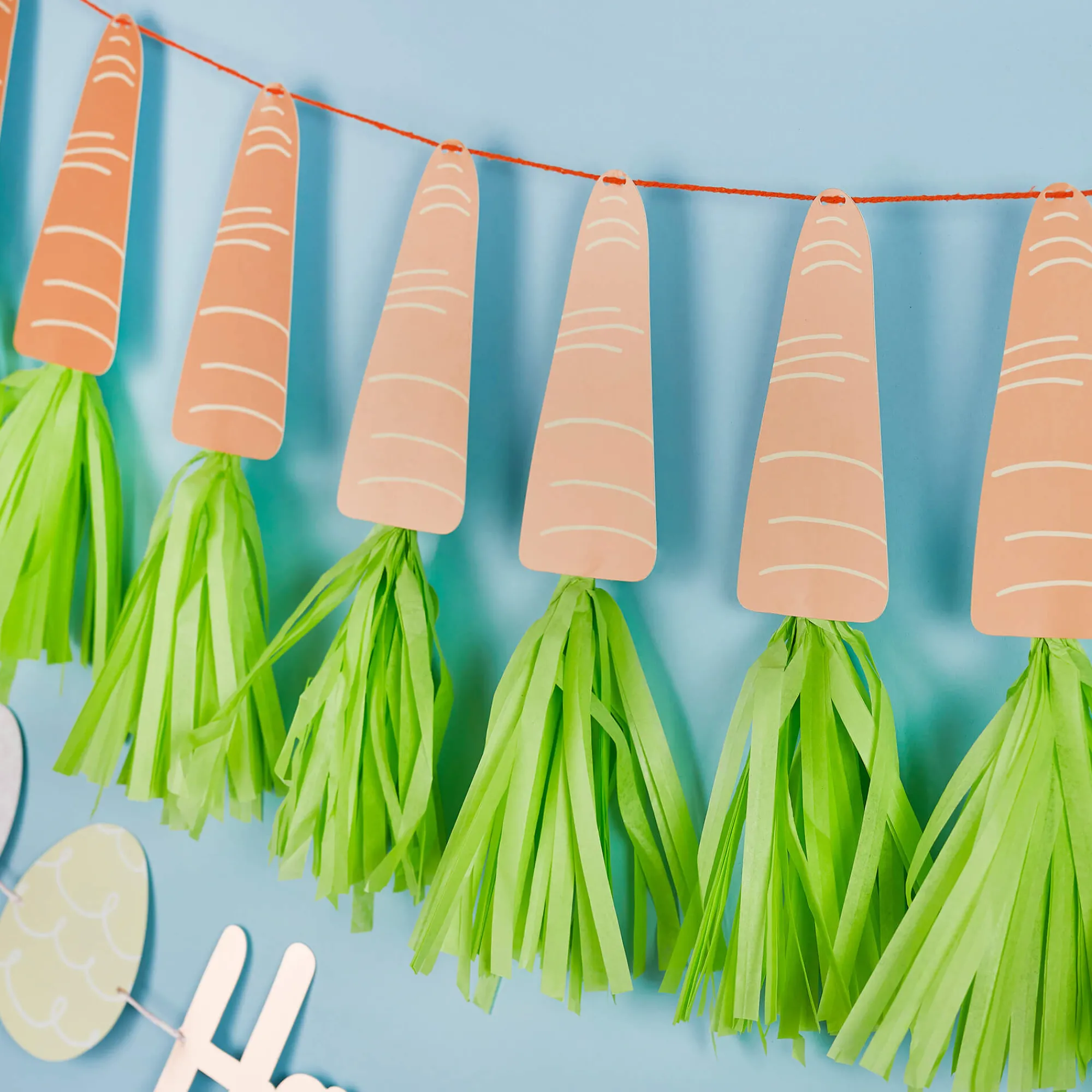 Decorations|Bunting & Garlands*Whistlefish Carrot Tassel Banner