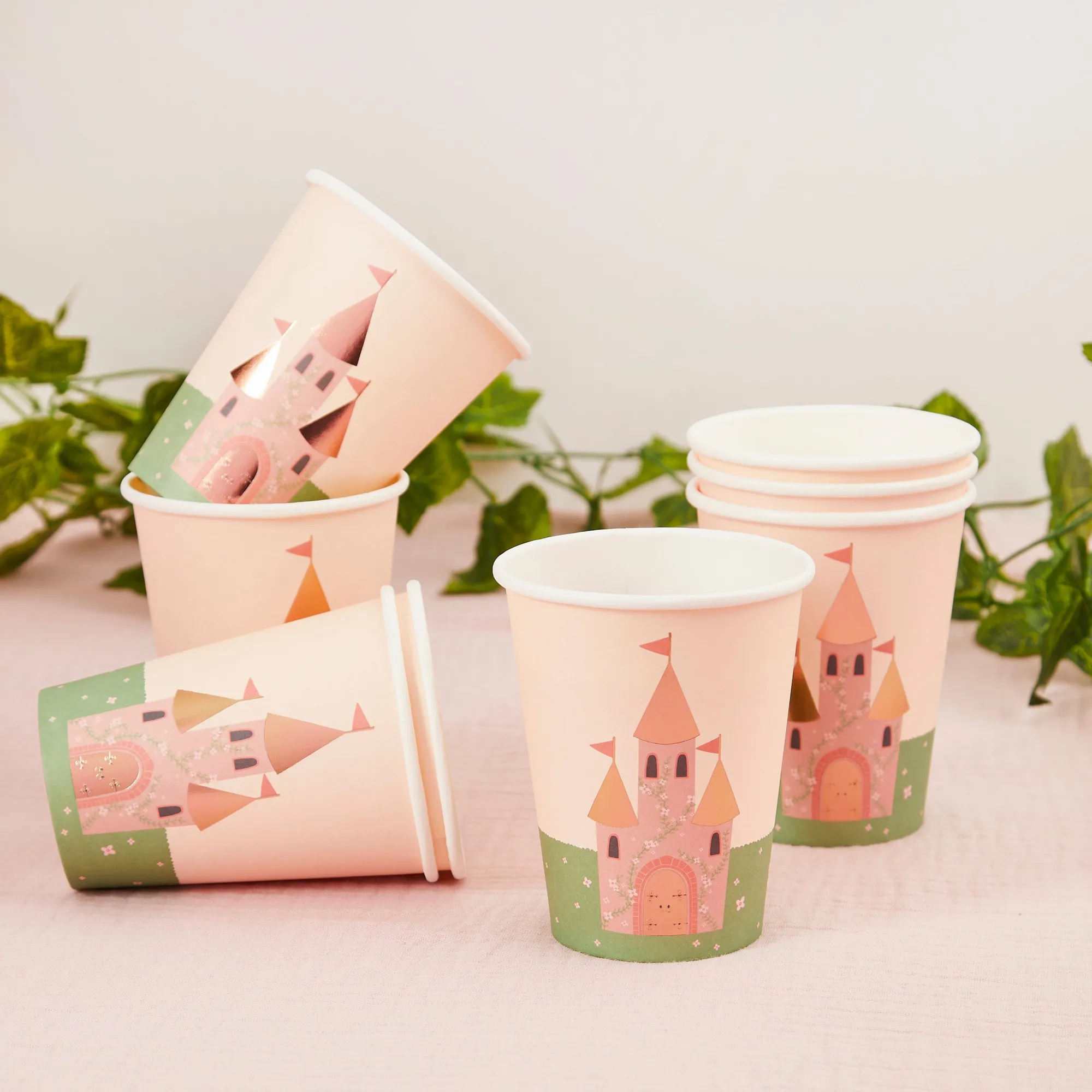 Paper Cups|Birthday*Whistlefish Castle Paper Cup 8pcs