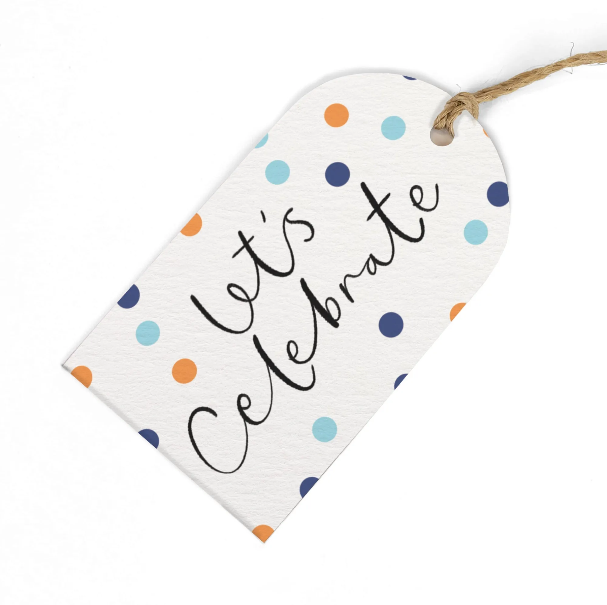 Gift Tags|Gift Tags*Whistlefish Celebrate Spot Blue Gift Tags (Pack of 6)