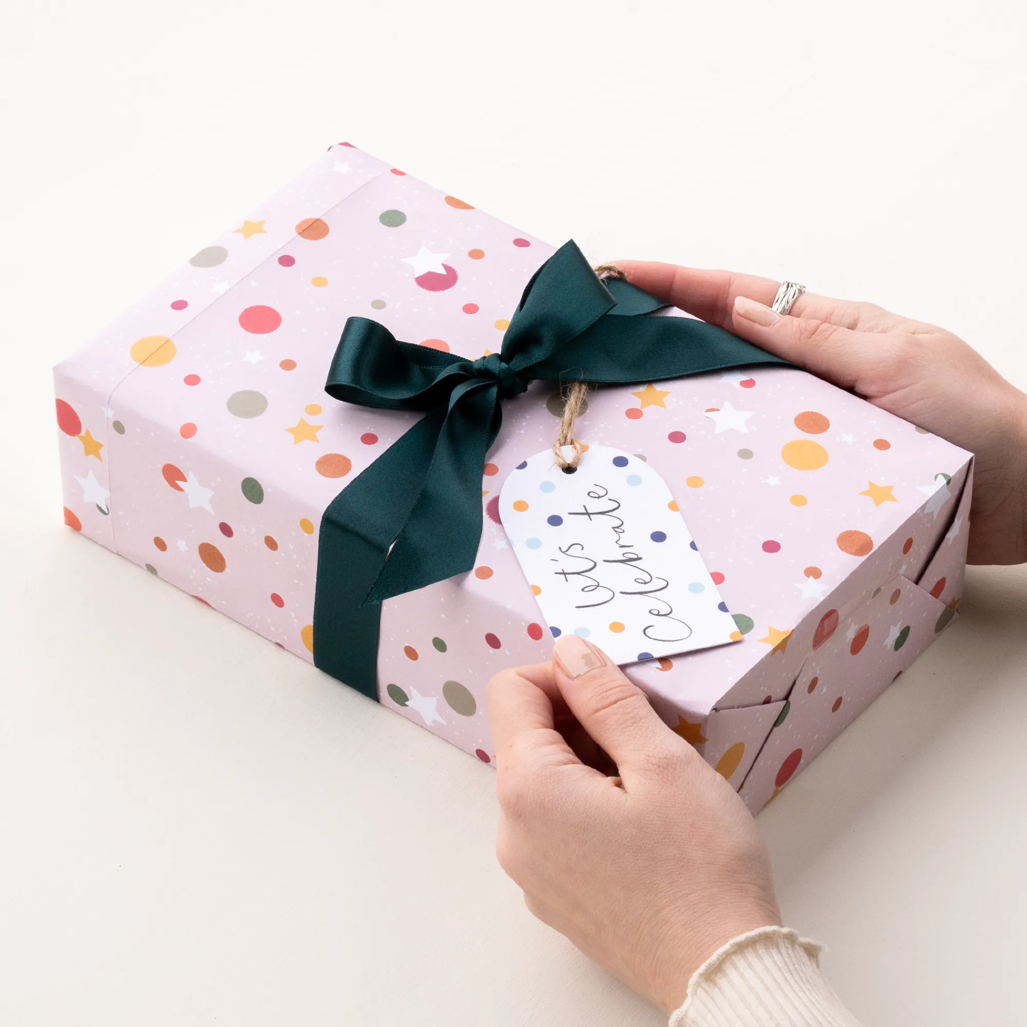 Gift Tags|Gift Tags*Whistlefish Celebrate Spot Blue Gift Tags (Pack of 6)