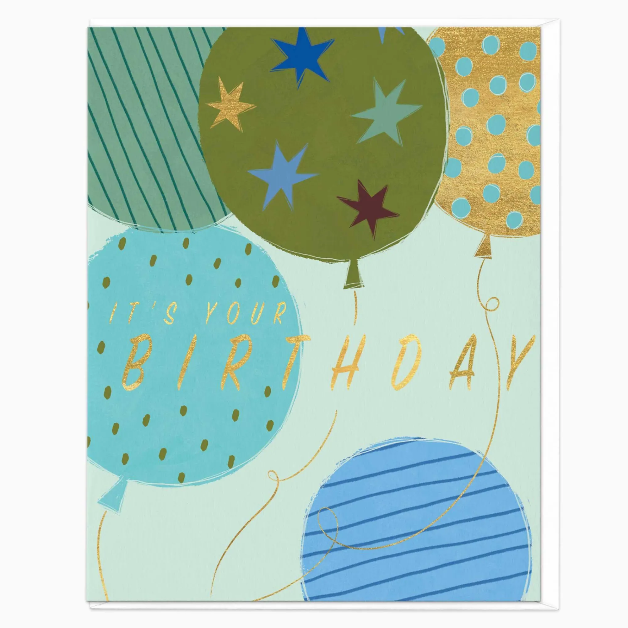 Birthday|For Children*Whistlefish Celebration Balloons Birthday Card