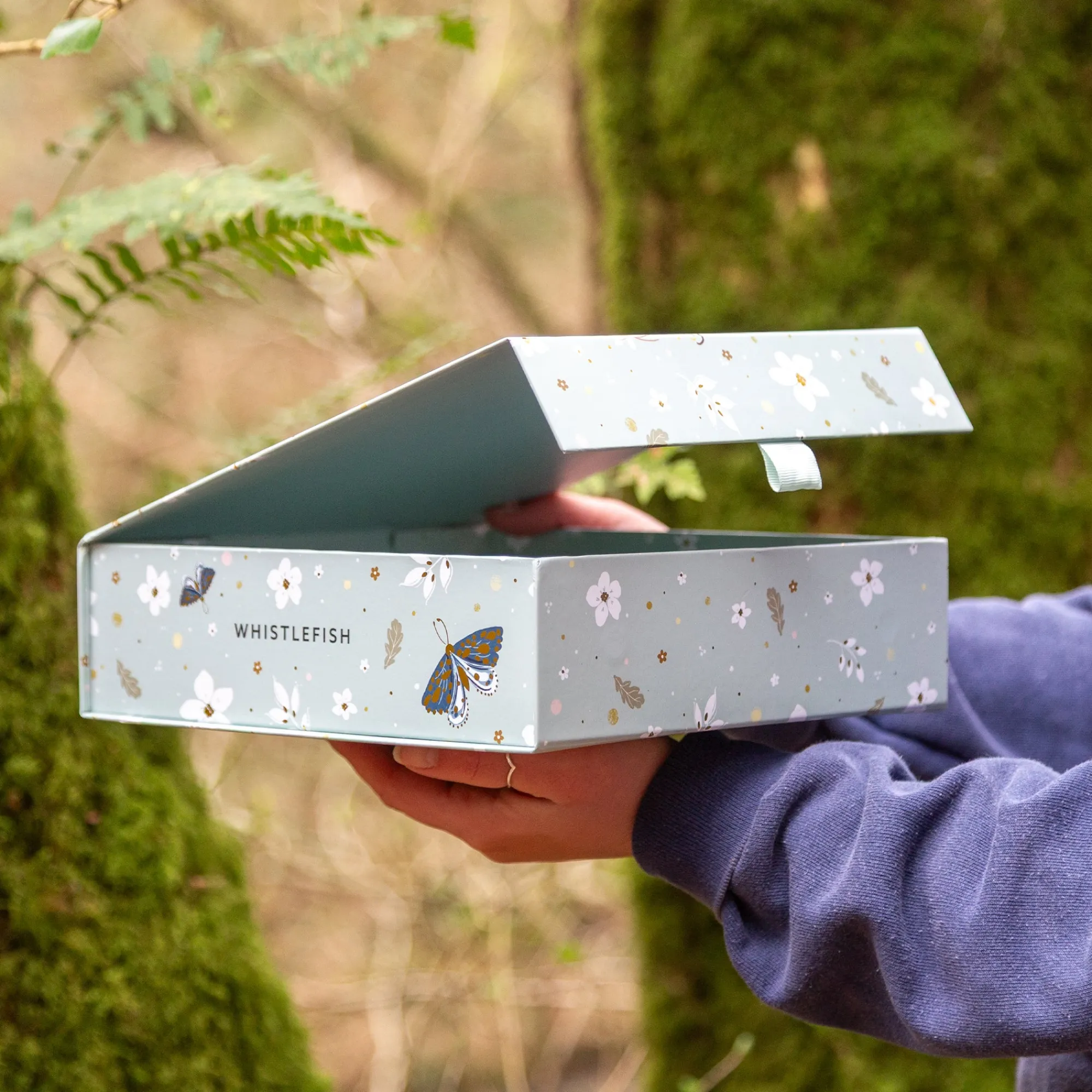 Under £20|Under £10*Whistlefish Celtic Rainforest Magnetic Keepsake Box