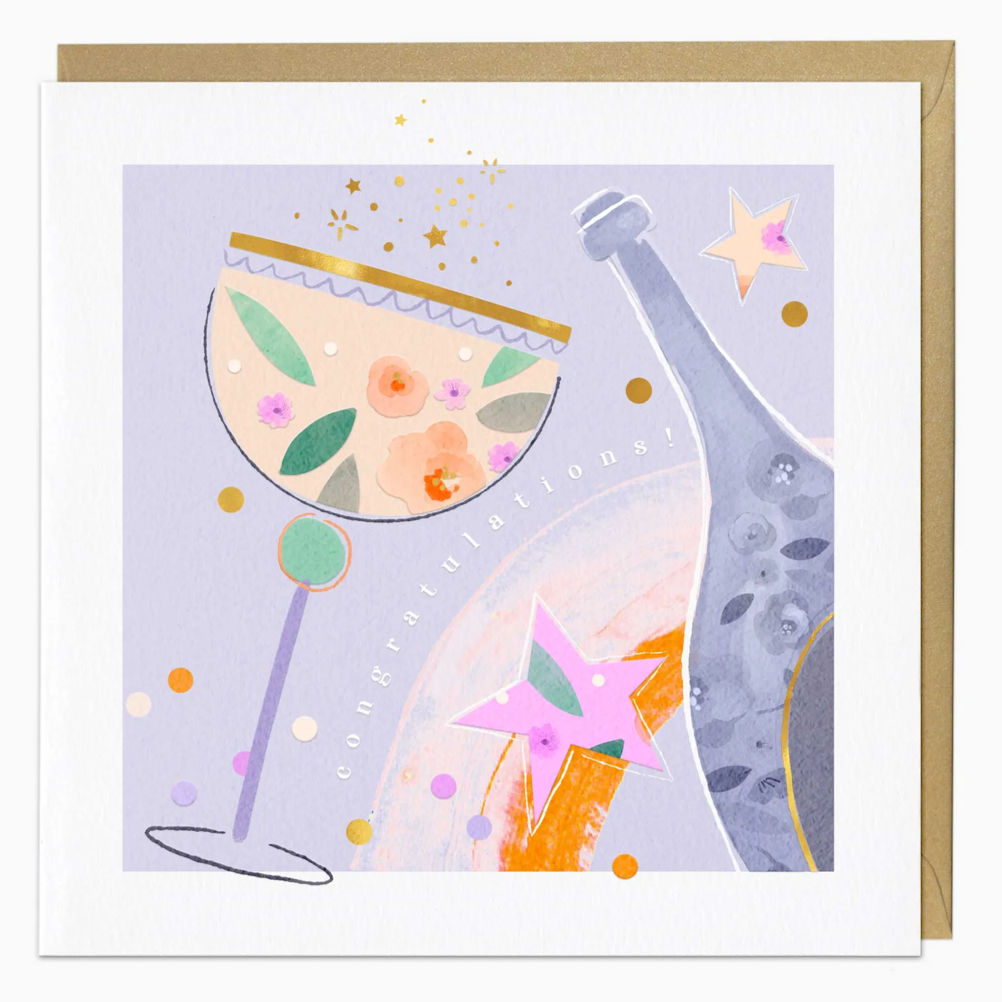 Congratulations|For Her*Whistlefish Champagne Congratulations Luxury Card