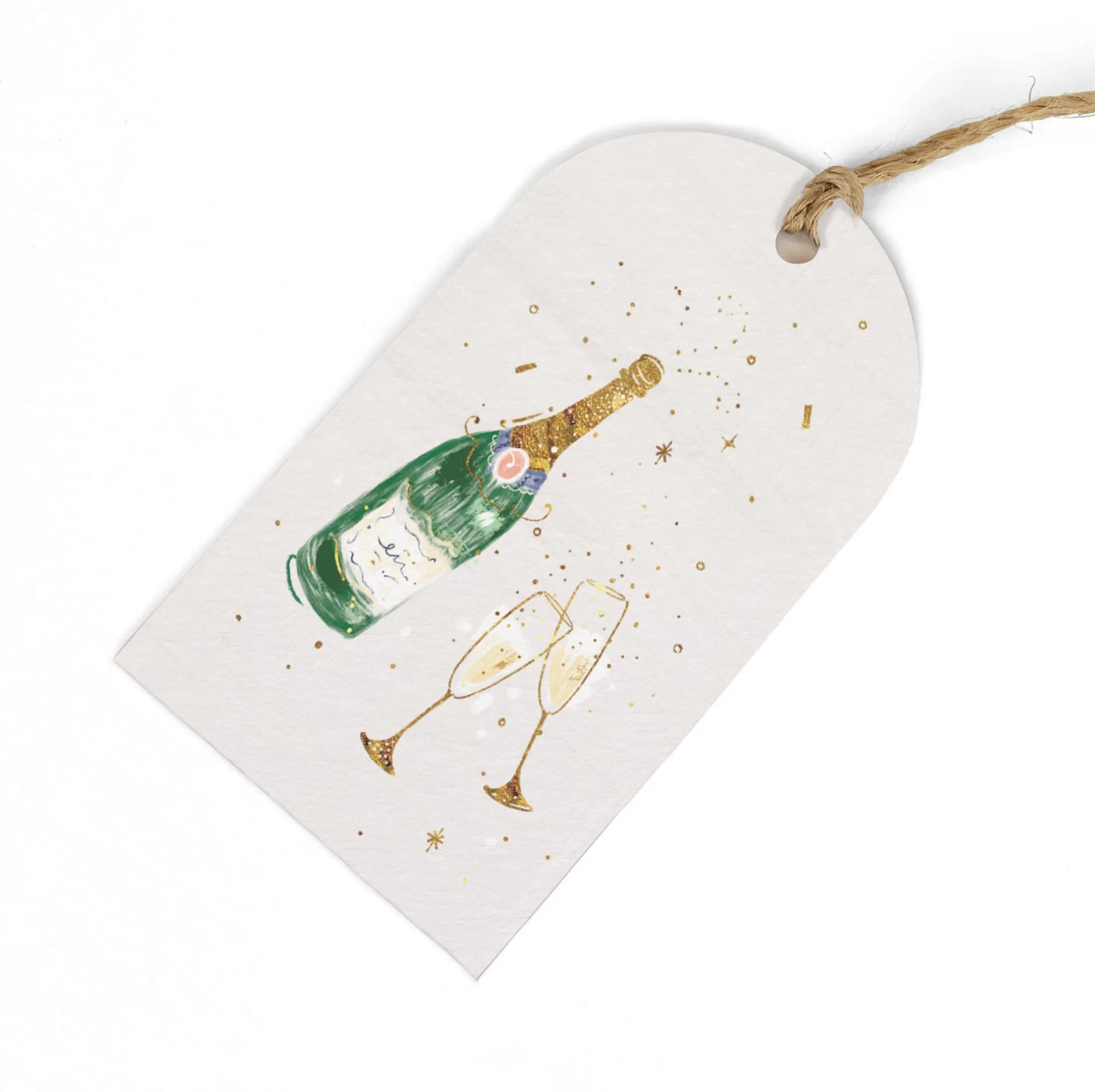 Gift Tags|Gift Tags*Whistlefish Champagne Gift Tags (Pack of 6)