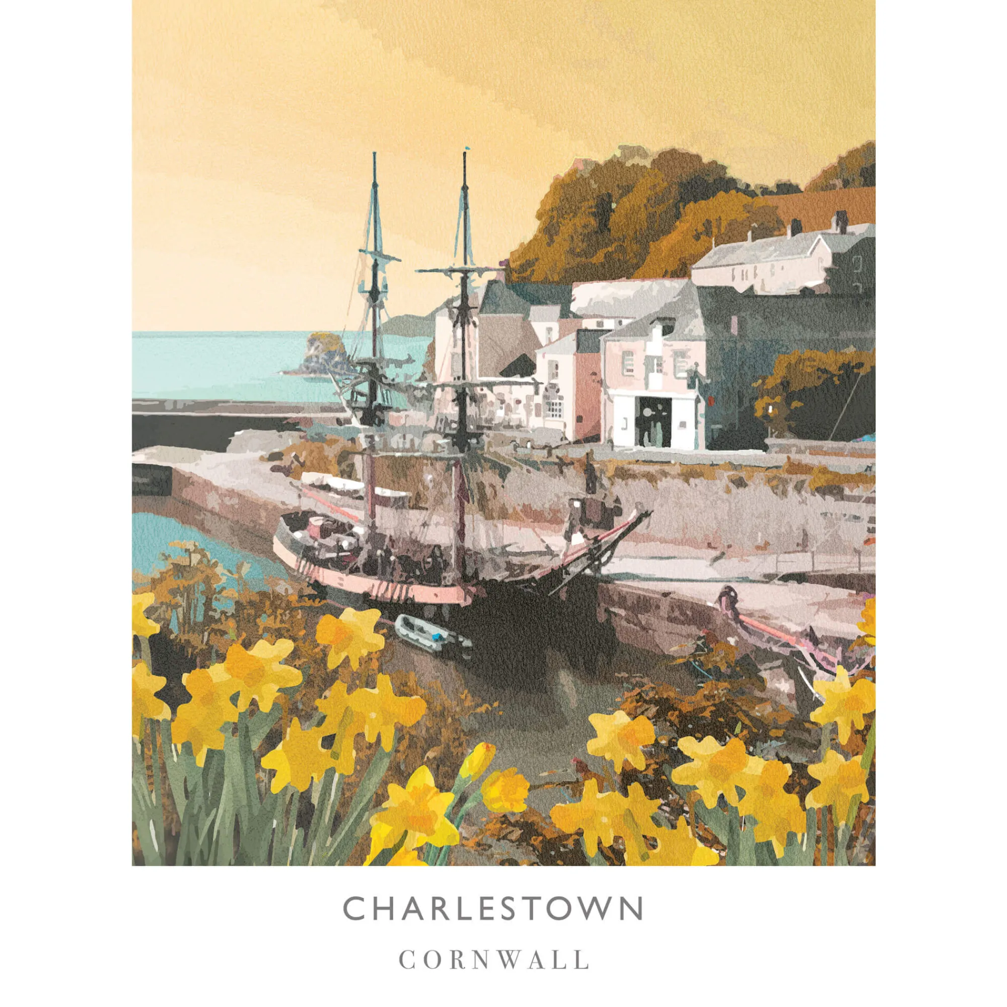 Unframed Prints*Whistlefish Charlestown Art Print