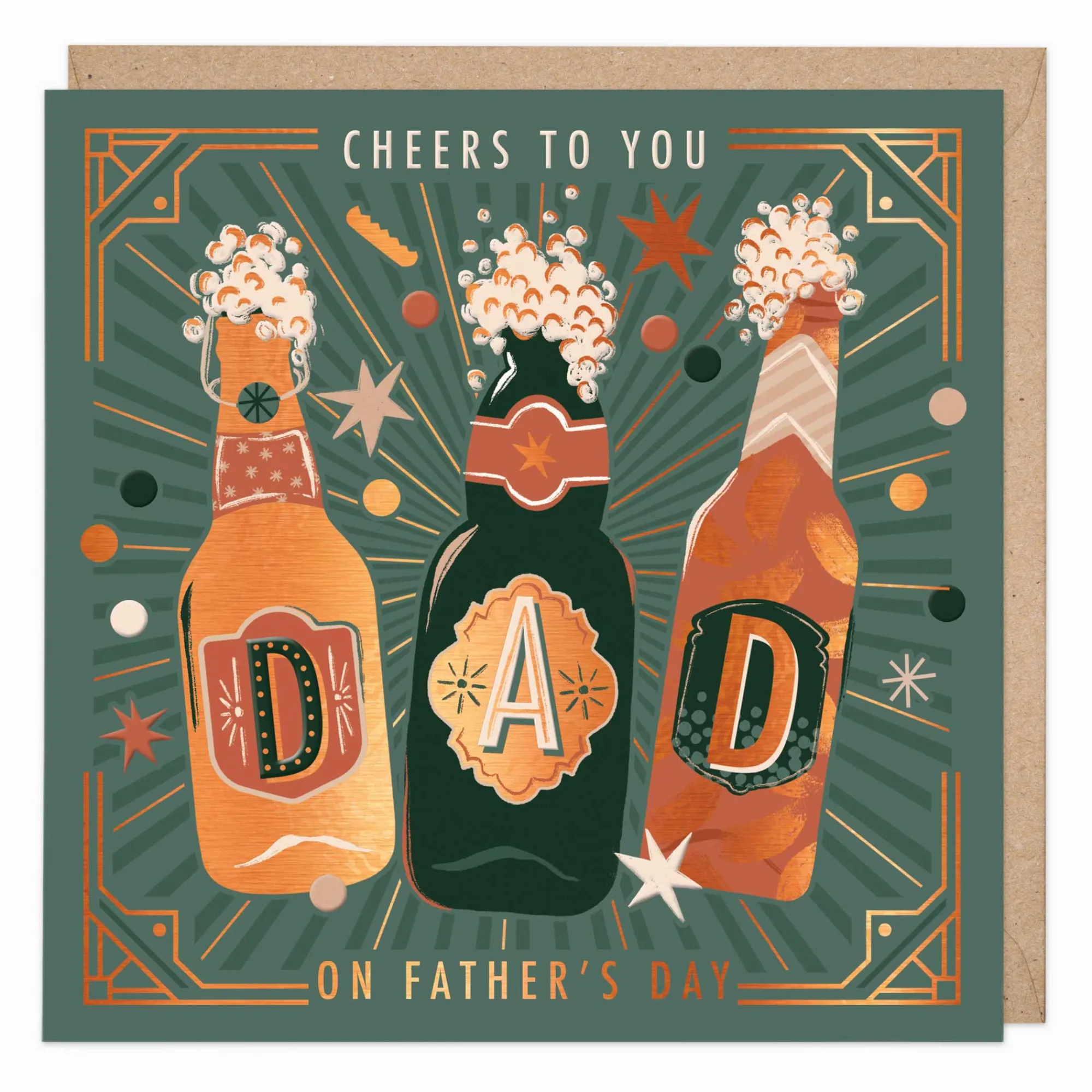 Father's Day*Whistlefish Cheers to You Father's Day Card