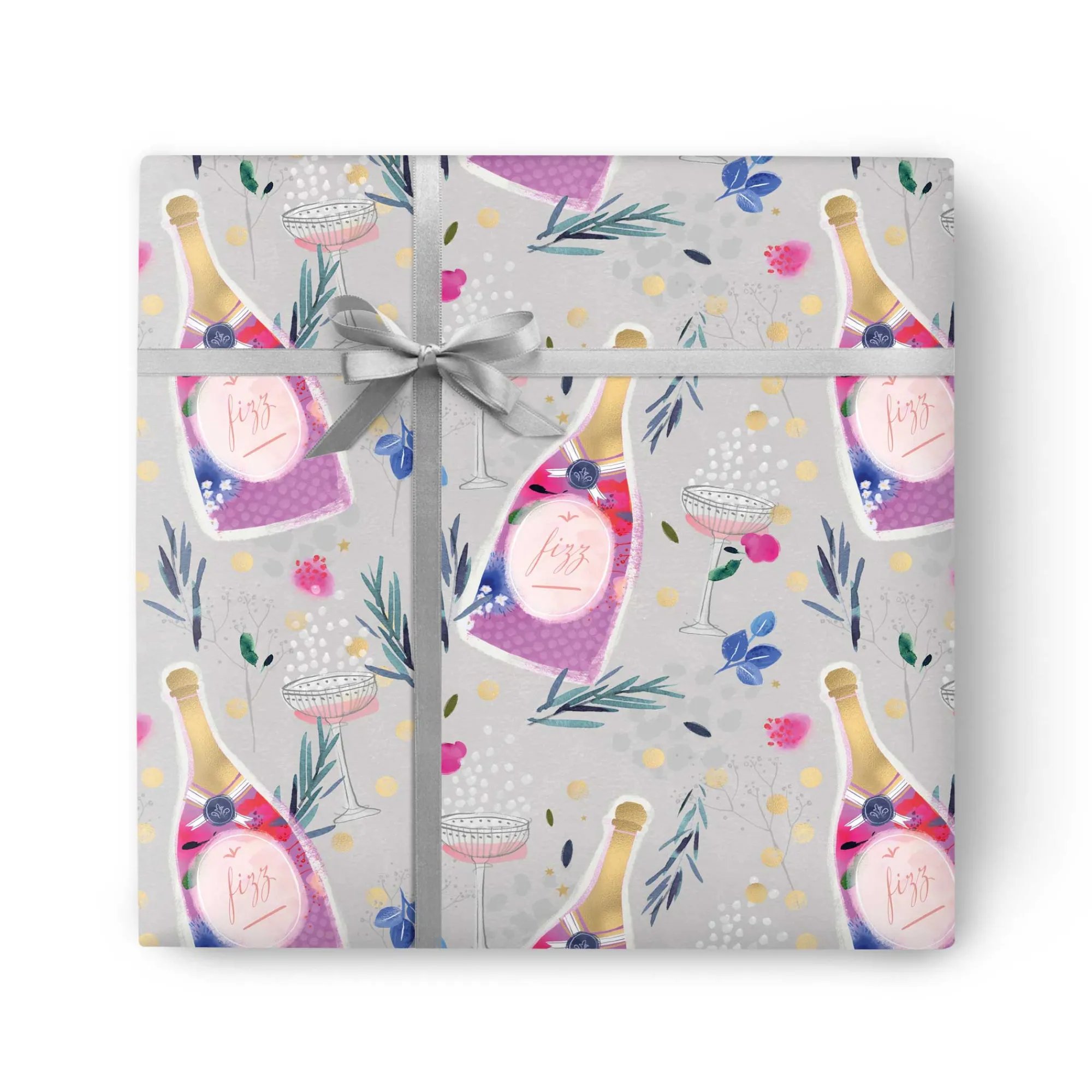Gift Wrap|Birthday*Whistlefish Cheri Champagne Wrapping Paper