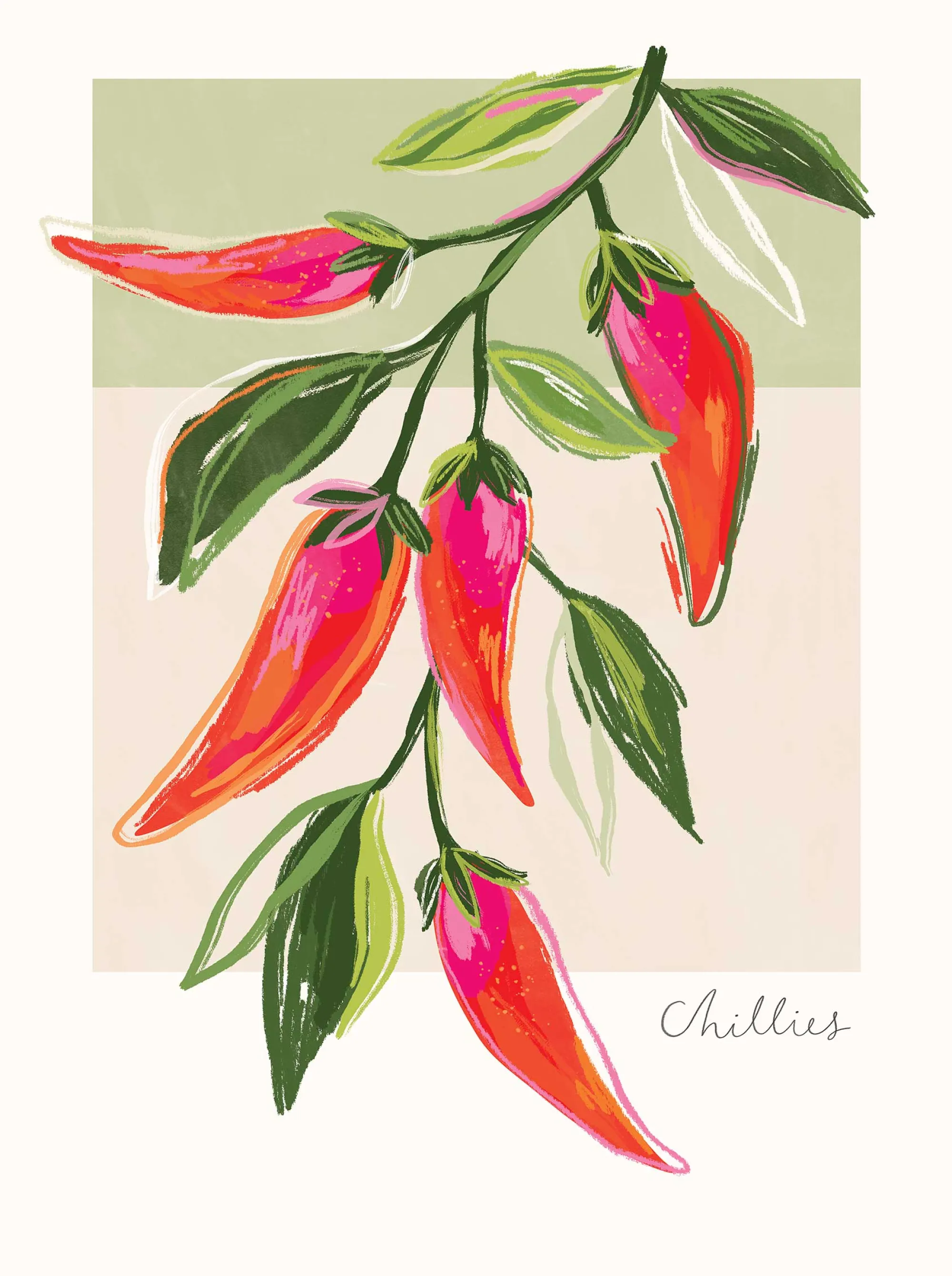 Unframed Prints*Whistlefish Chillies Art Print