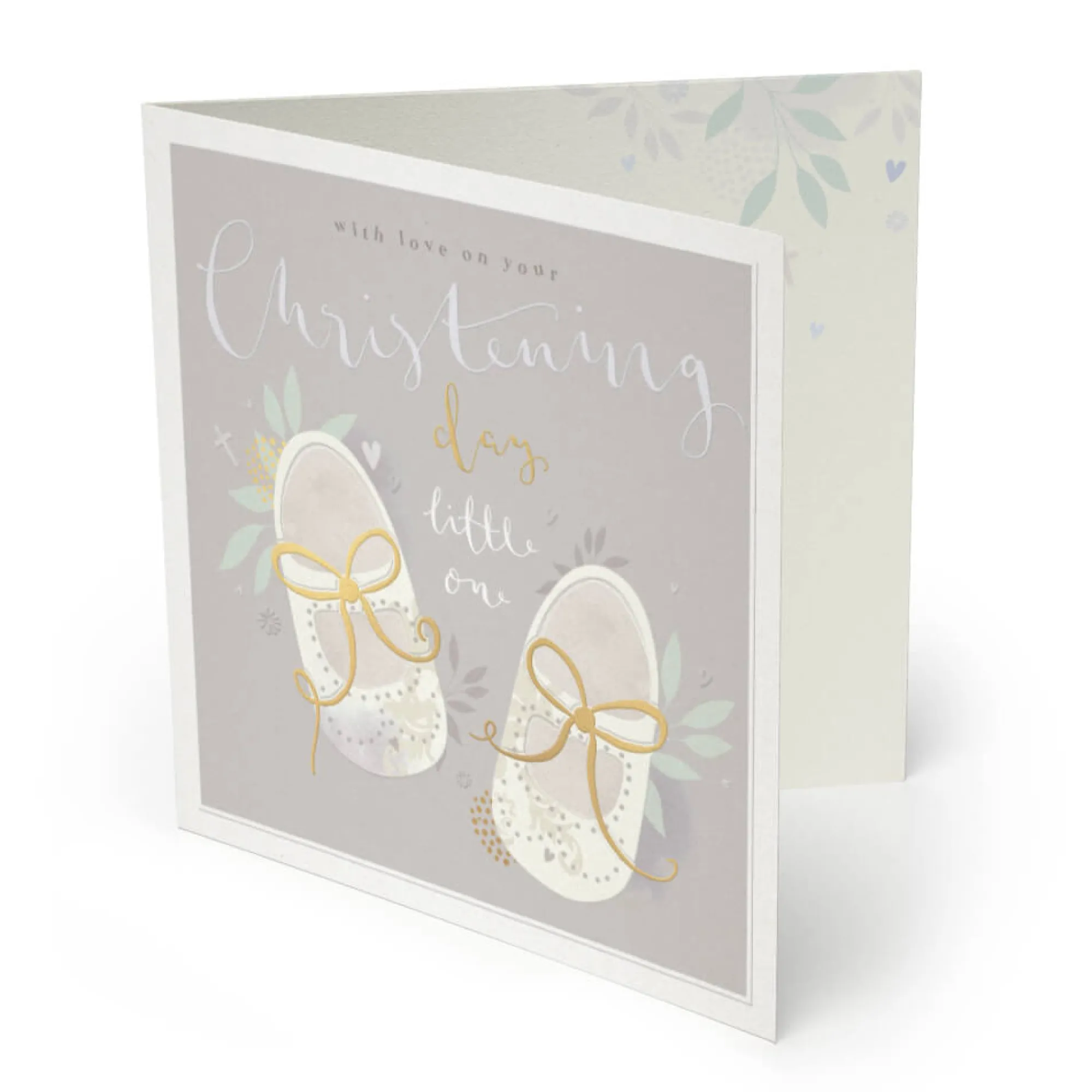 New Baby*Whistlefish Christening Day Luxury Greeting Card