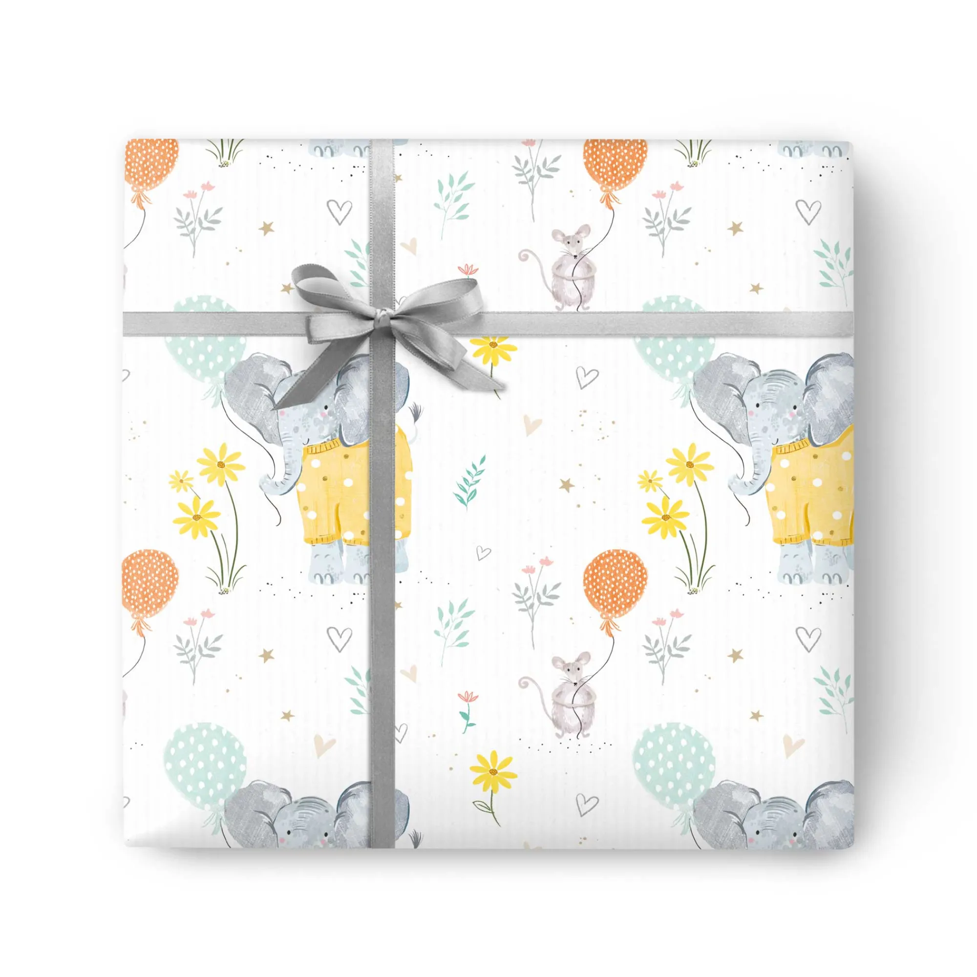 Gift Wrap|New Baby*Whistlefish Clementine Wrapping Paper