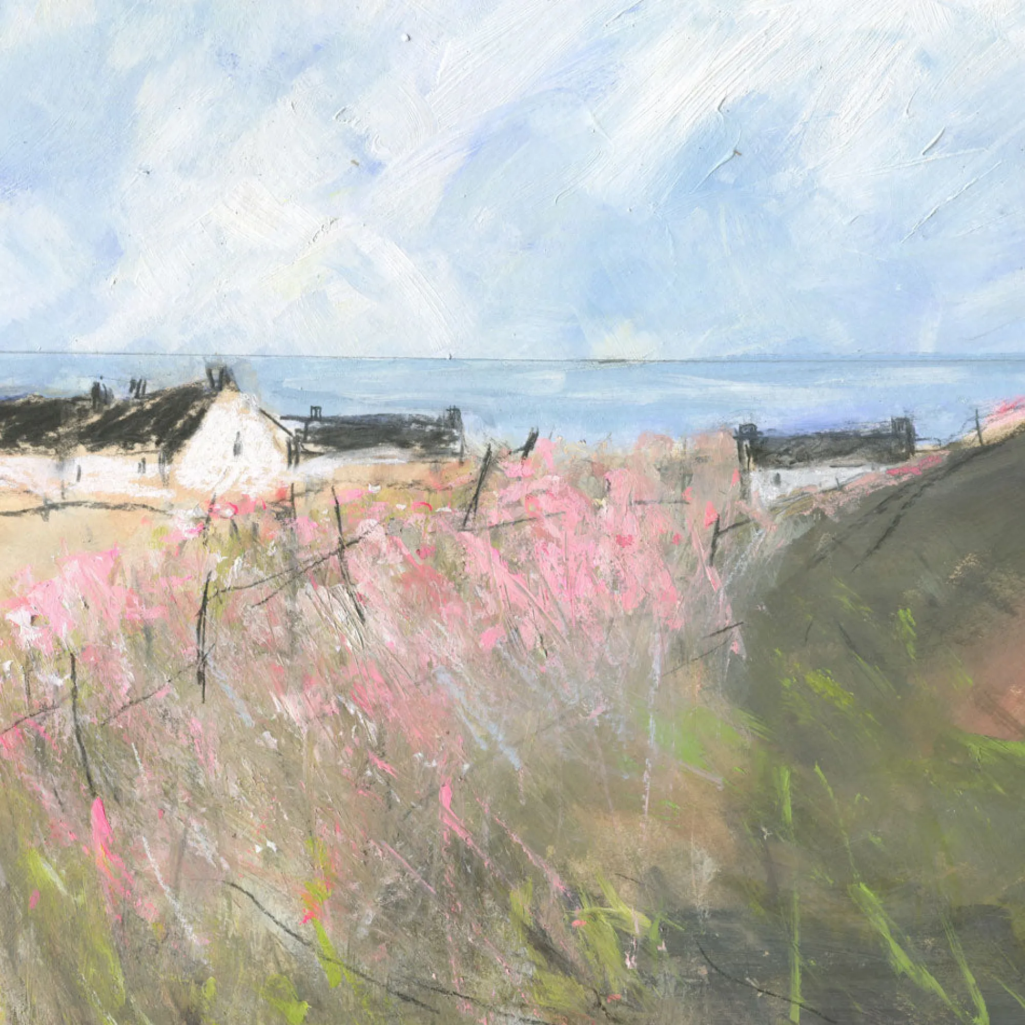 Unframed Prints*Whistlefish Coastal Cottages Art Print