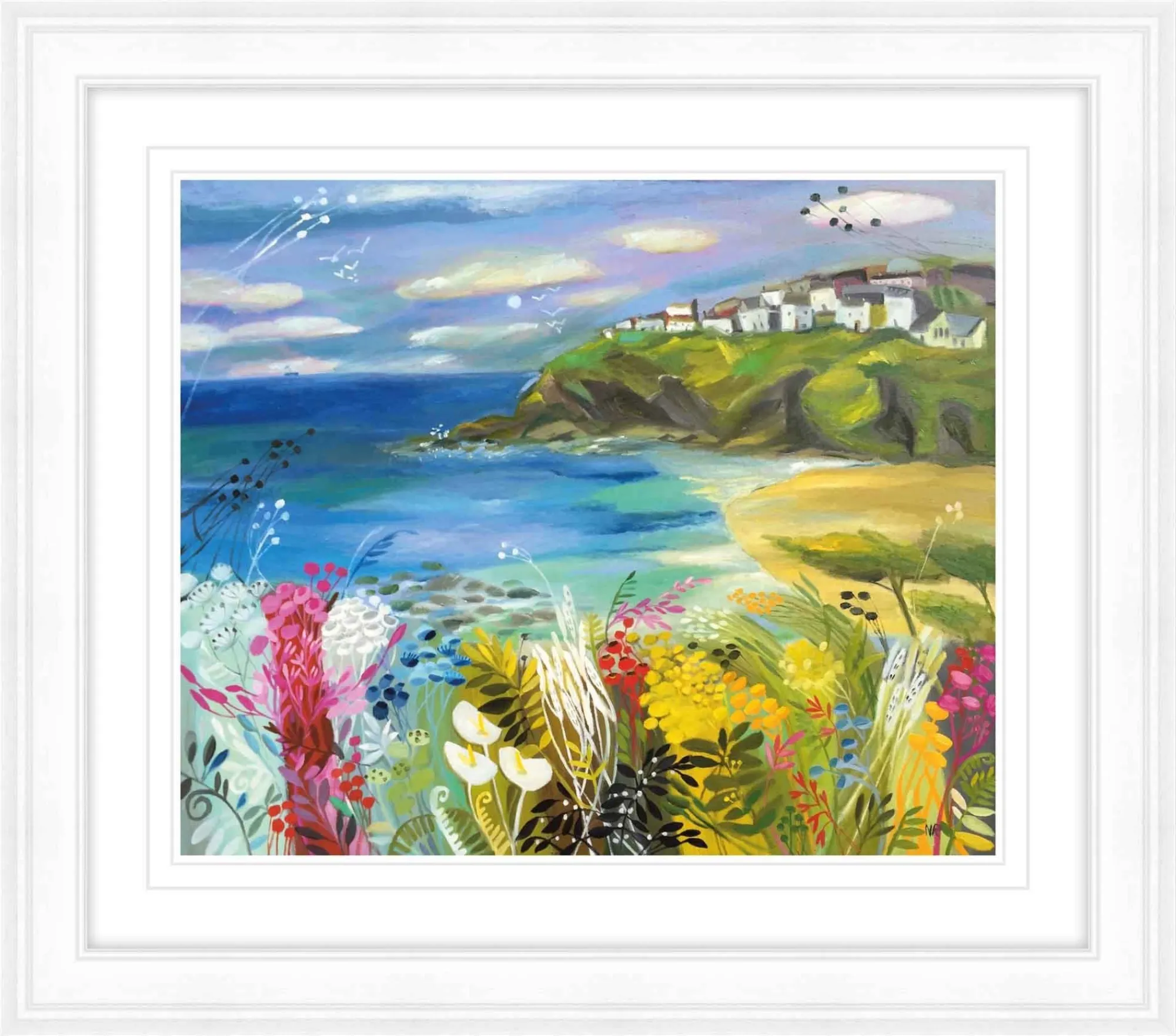 Framed Prints*Whistlefish Coastal Path Framed Print